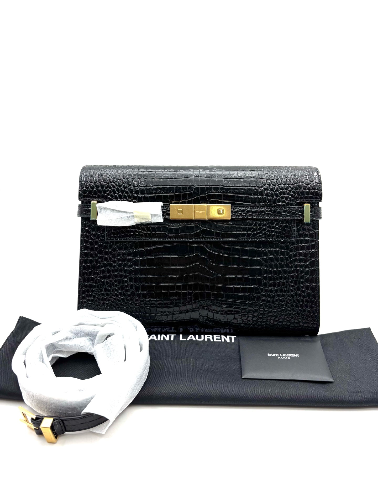 SAINT LAURENT - Manhattan - Leather - Black - (medium)