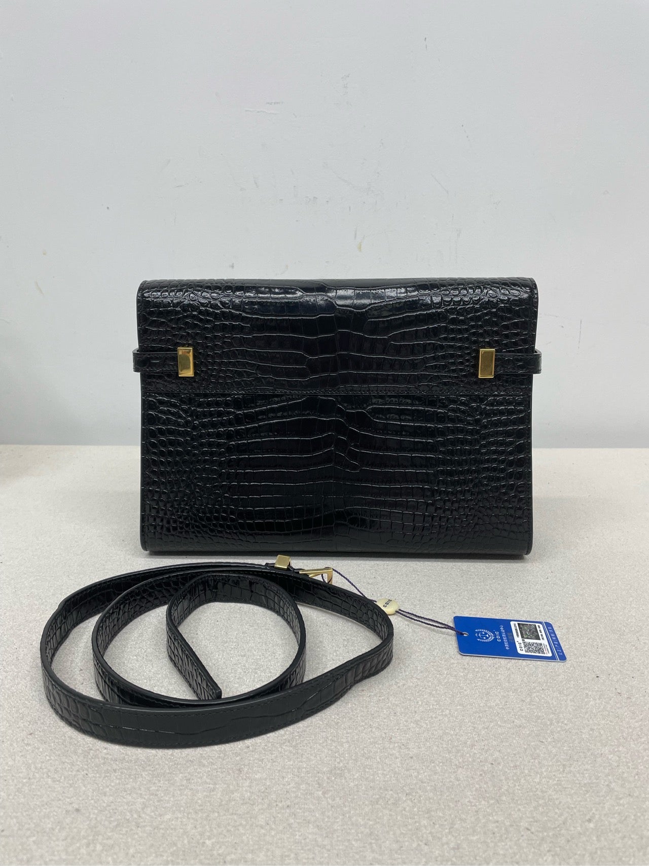 Saint Laurent - Manhattan - Leather - Black - (Medium)