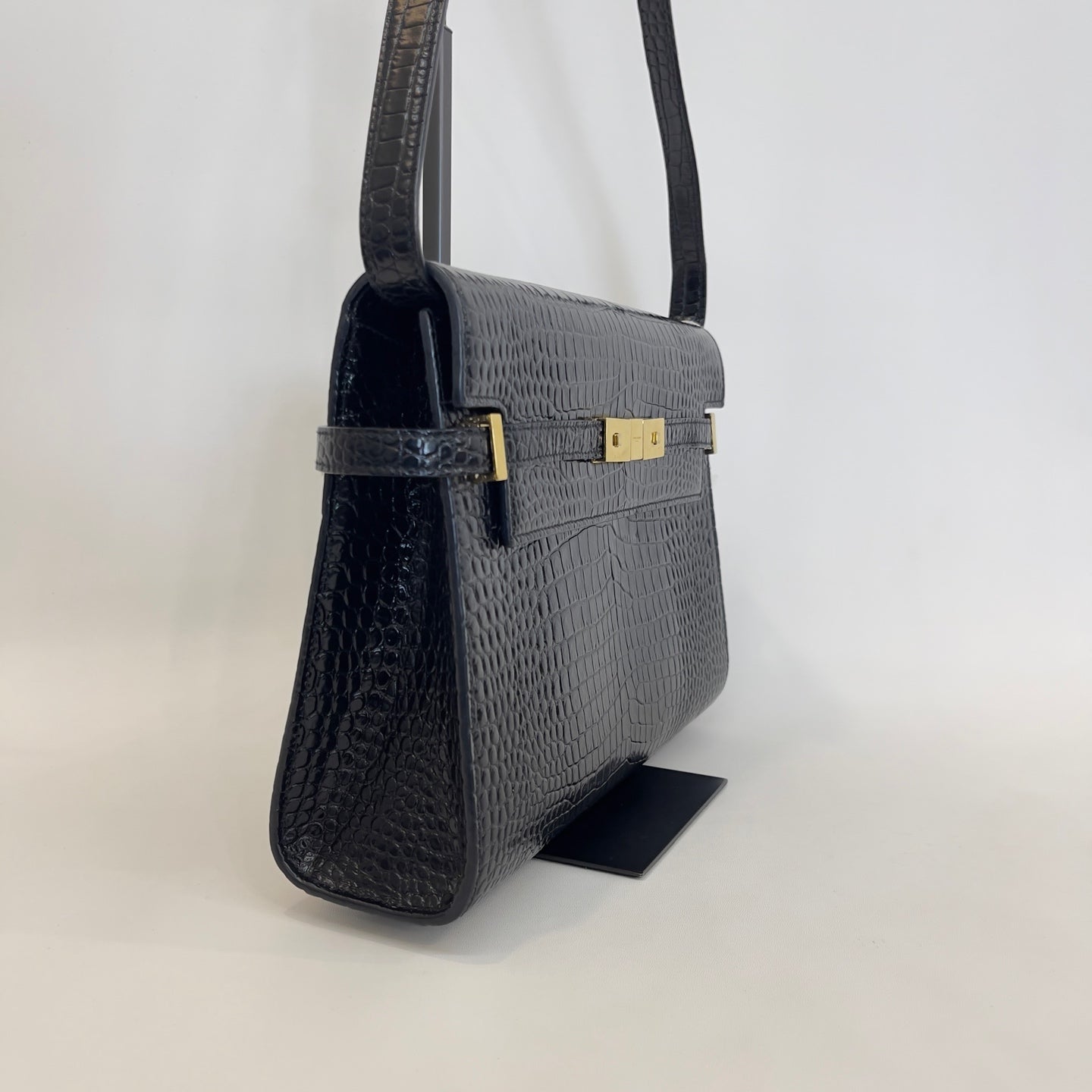 Saint Laurent - Manhattan - Leather - Black - (medium)