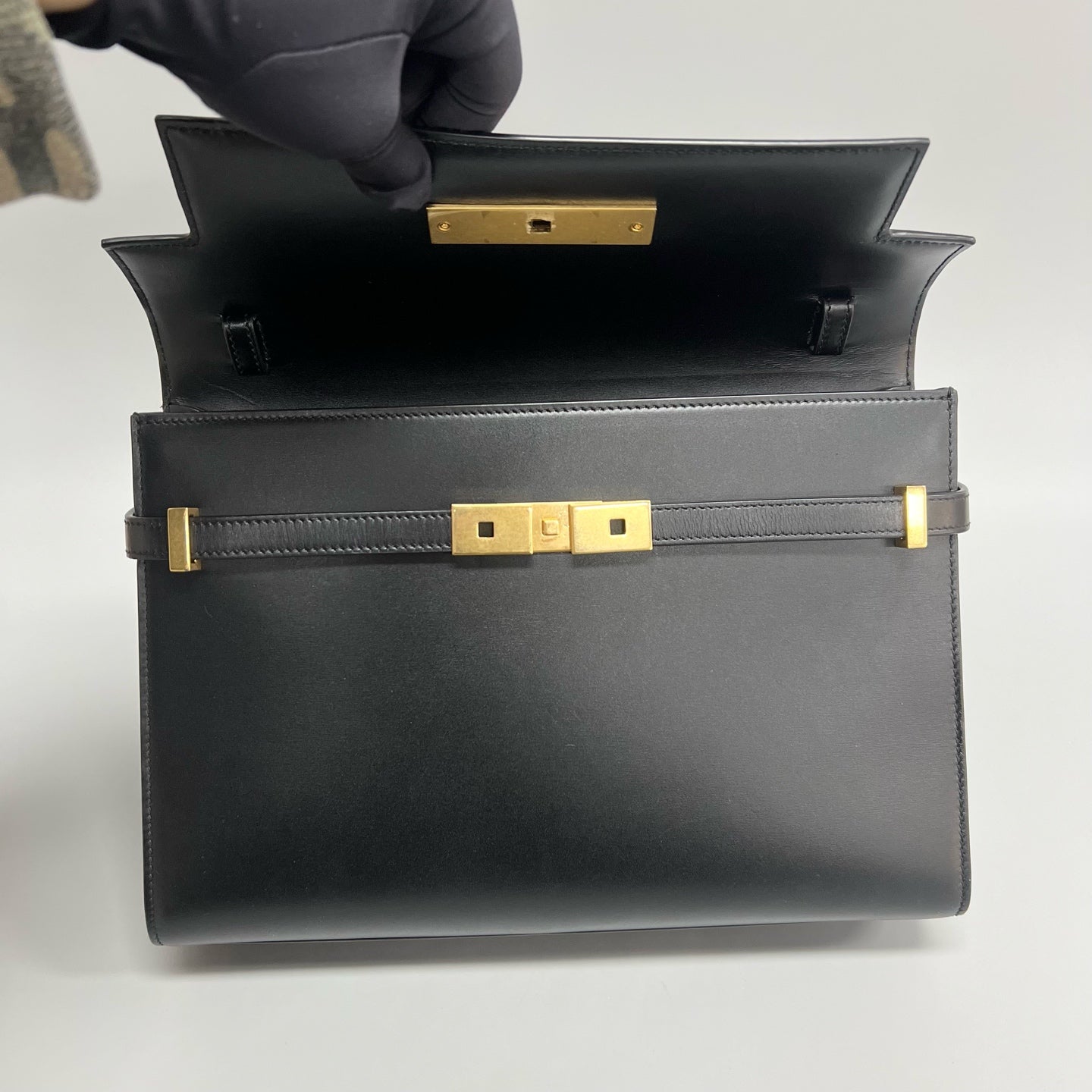 Saint Laurent - Manhattan - Leather - Black - (medium)