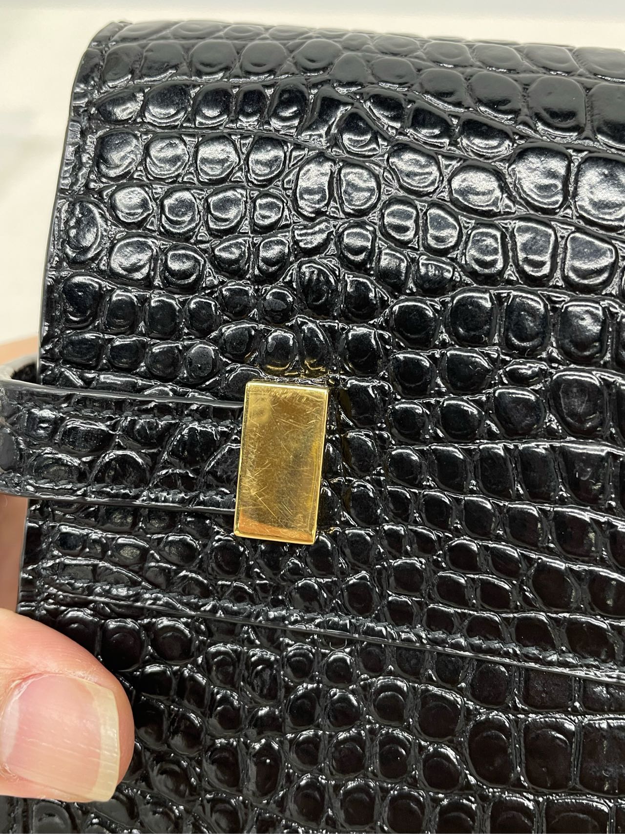 Saint Laurent - Manhattan - Leather - Black - (Medium)
