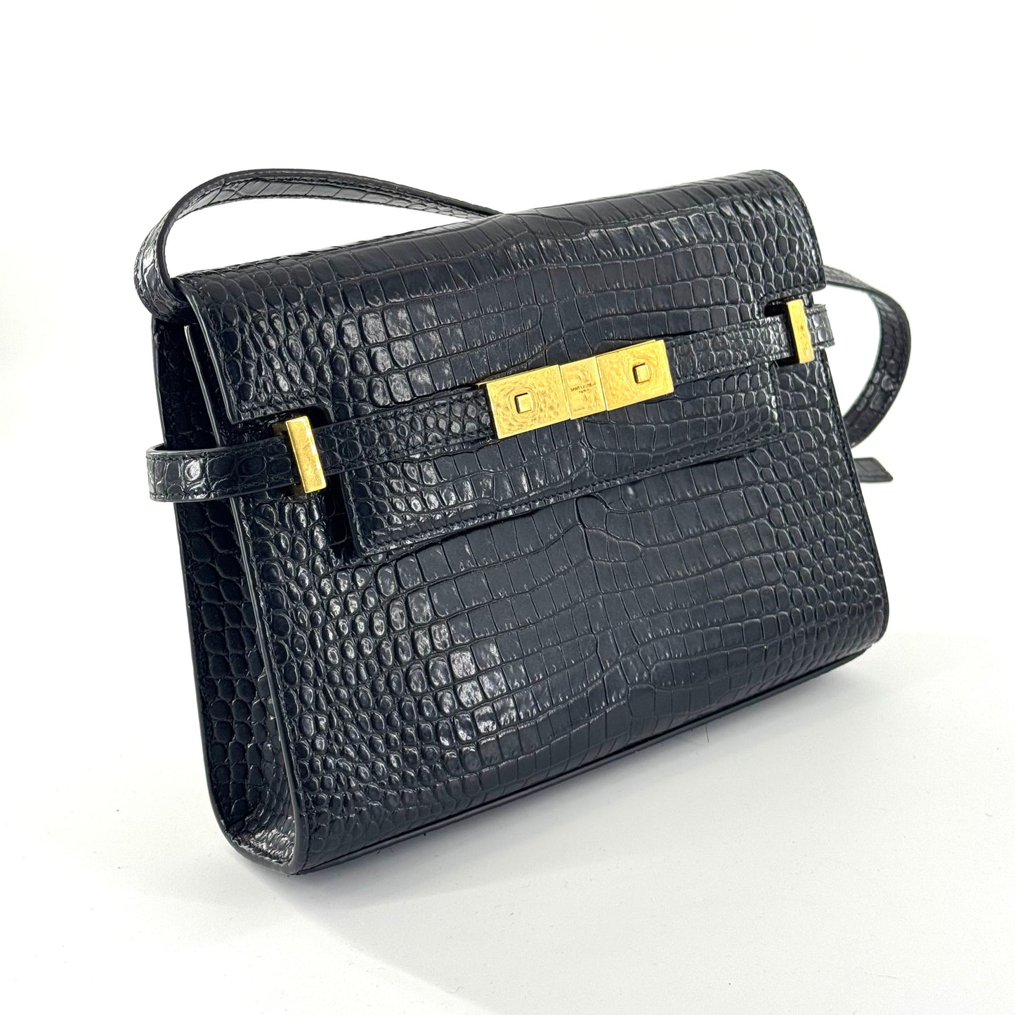 Saint Laurent - Manhattan - Leather - Black - (Small)