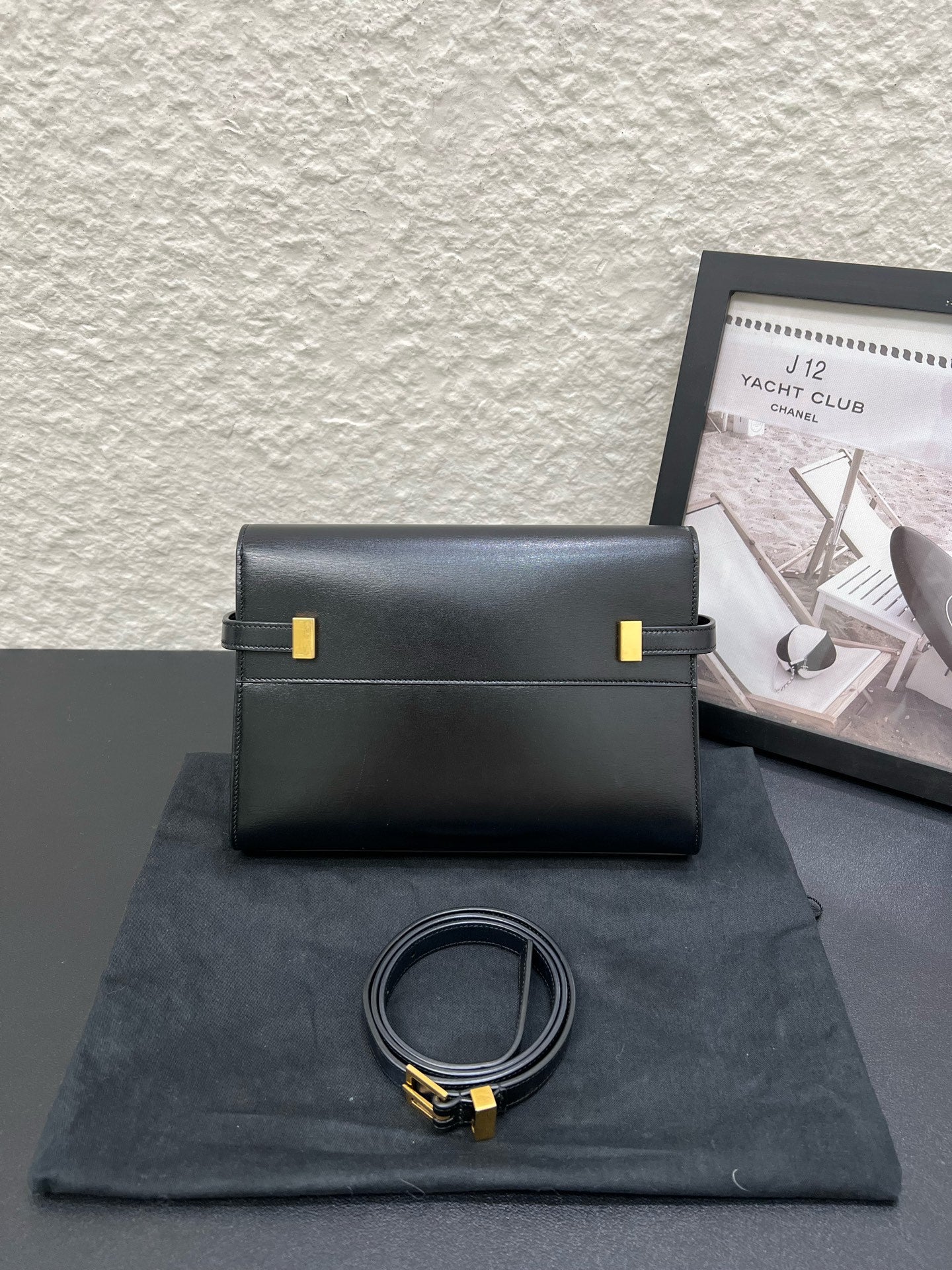 Saint Laurent - Manhattan - Leather - Black - (small)