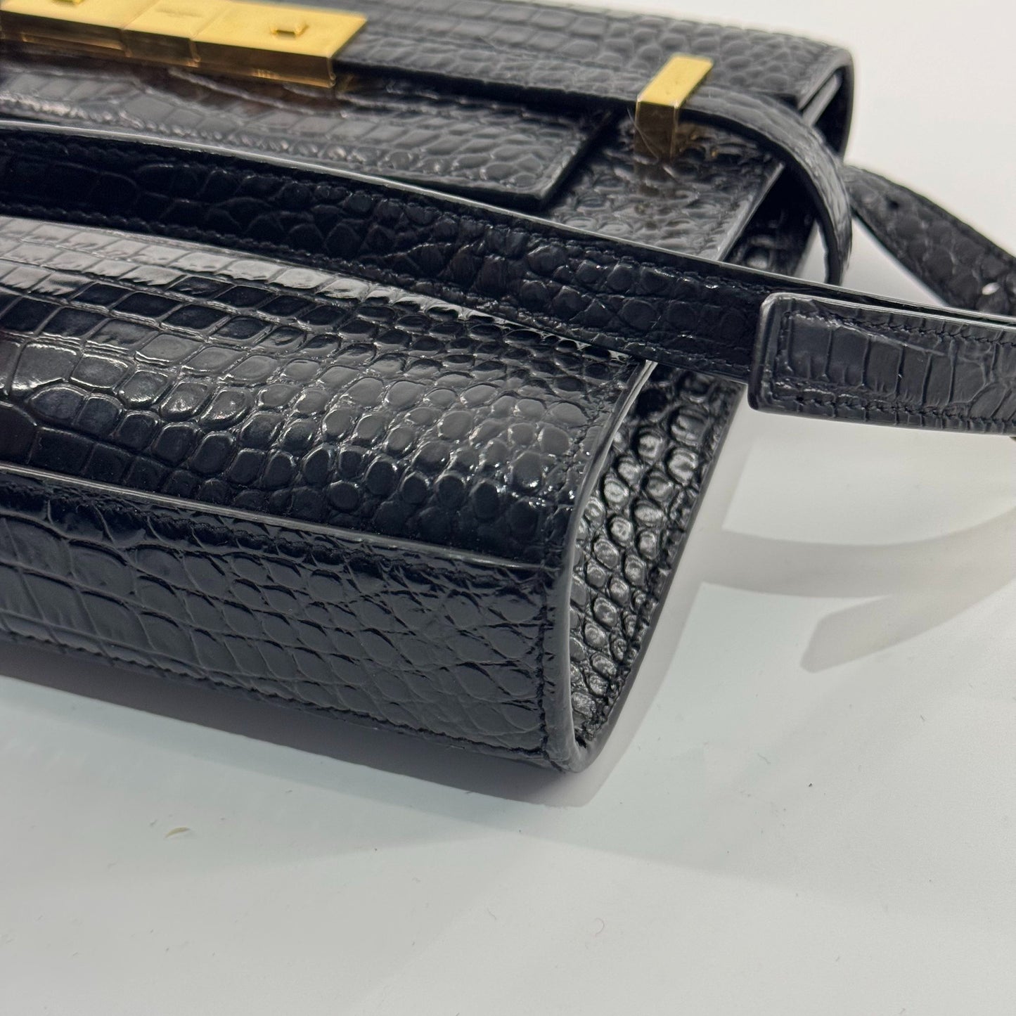 Saint Laurent - Manhattan - Leather - Black - (small)
