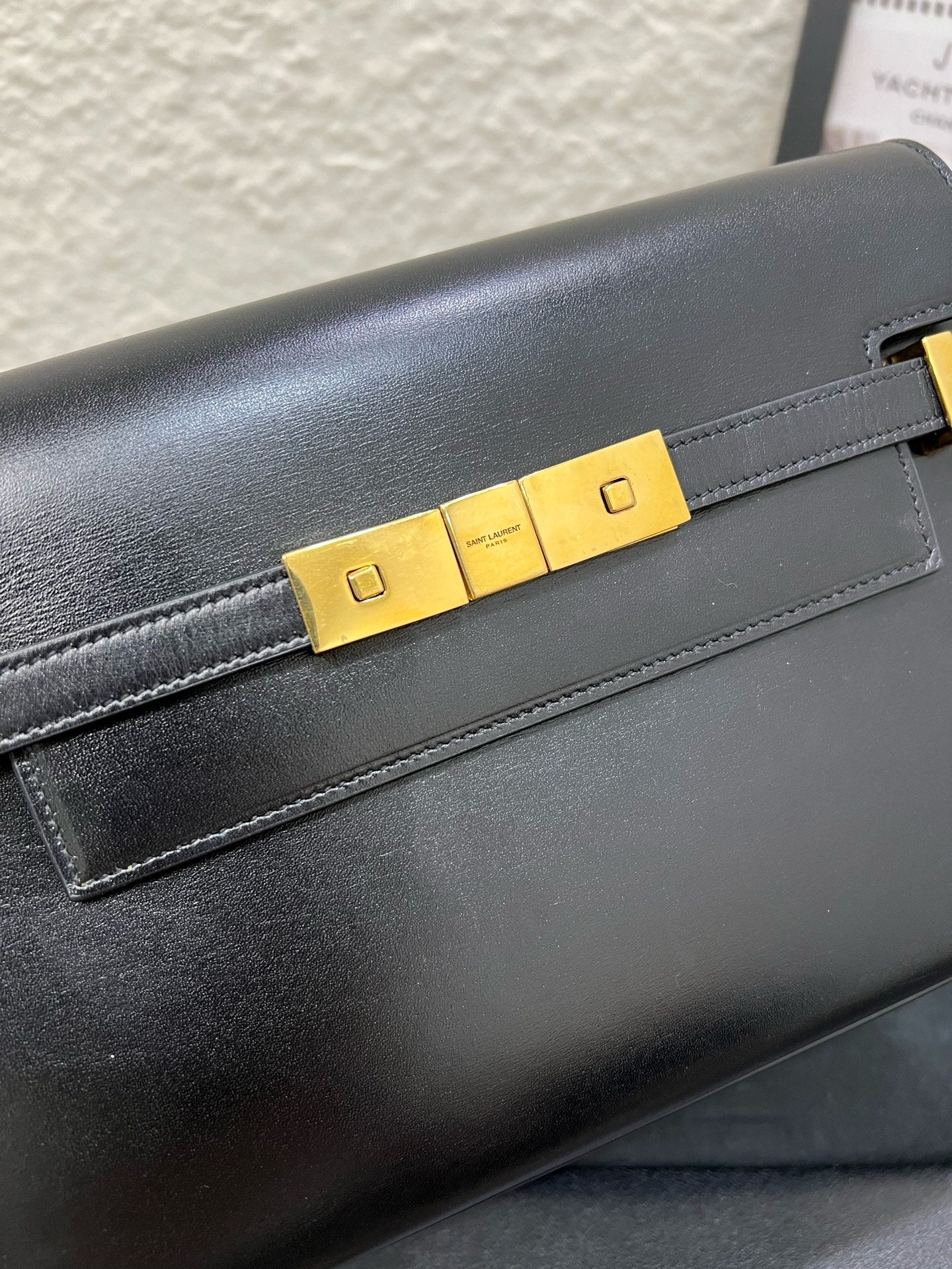 Saint Laurent - Manhattan - Leather - Black - (small)