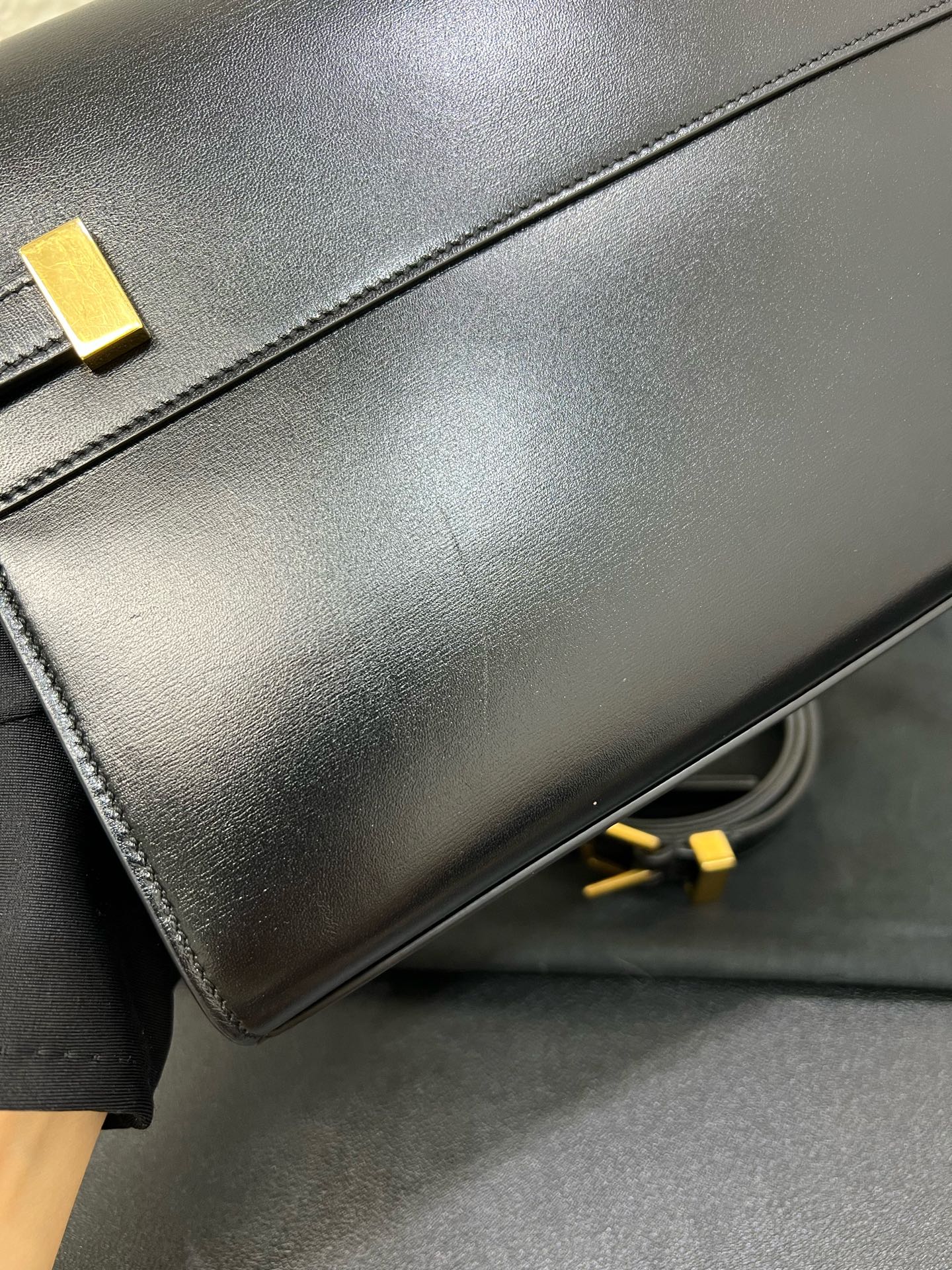 Saint Laurent - Manhattan - Leather - Black - (small)