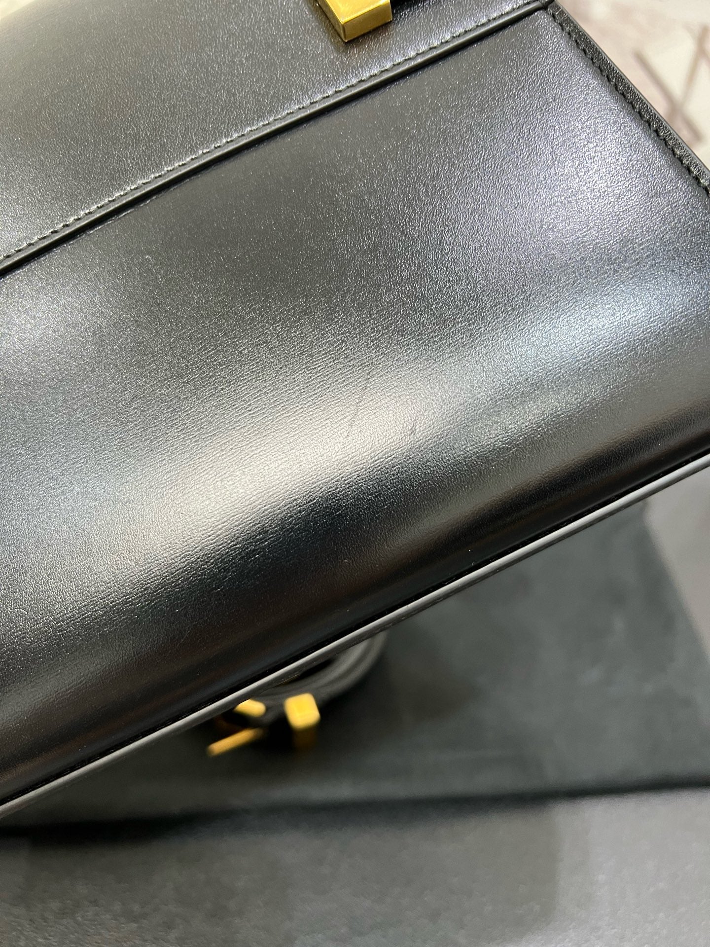Saint Laurent - Manhattan - Leather - Black - (small)