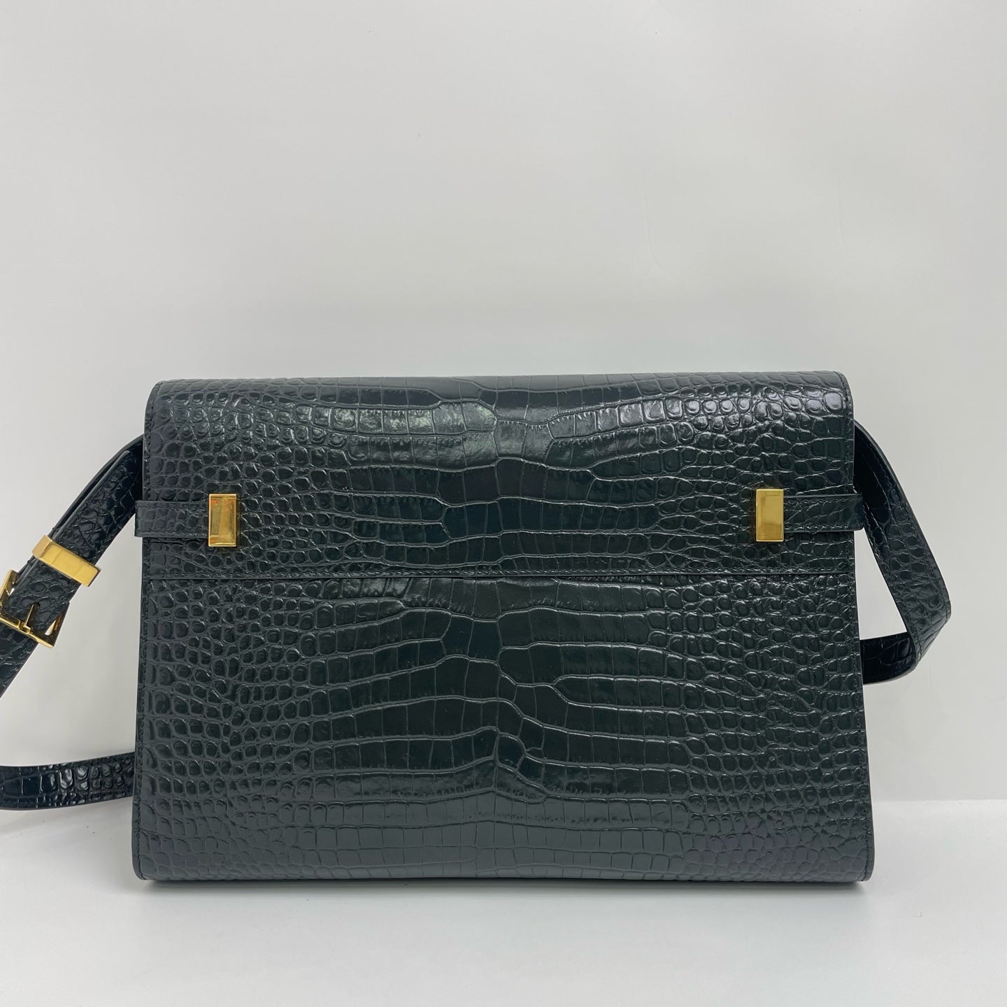 Saint Laurent - Manhattan - Leather - Green - (small)