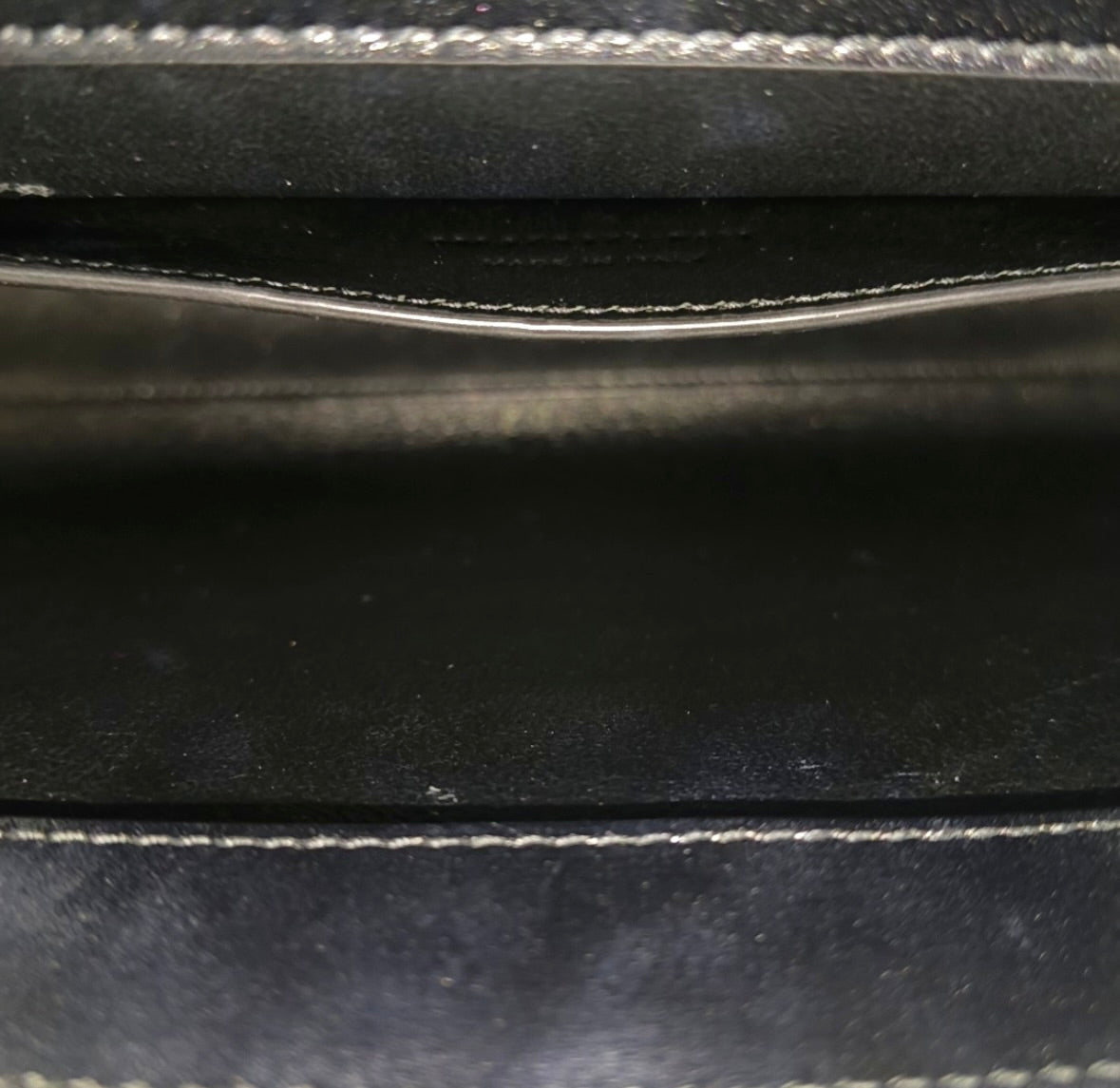 Saint Laurent - Manhattan - Leather - Navy - (small)
