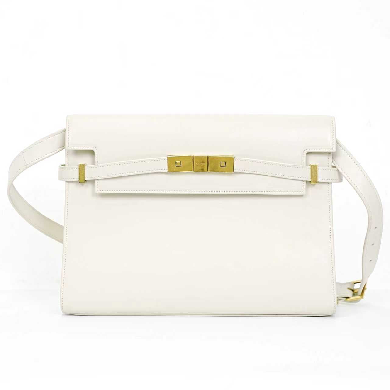 Saint Laurent - Manhattan - Leather - White - (medium)