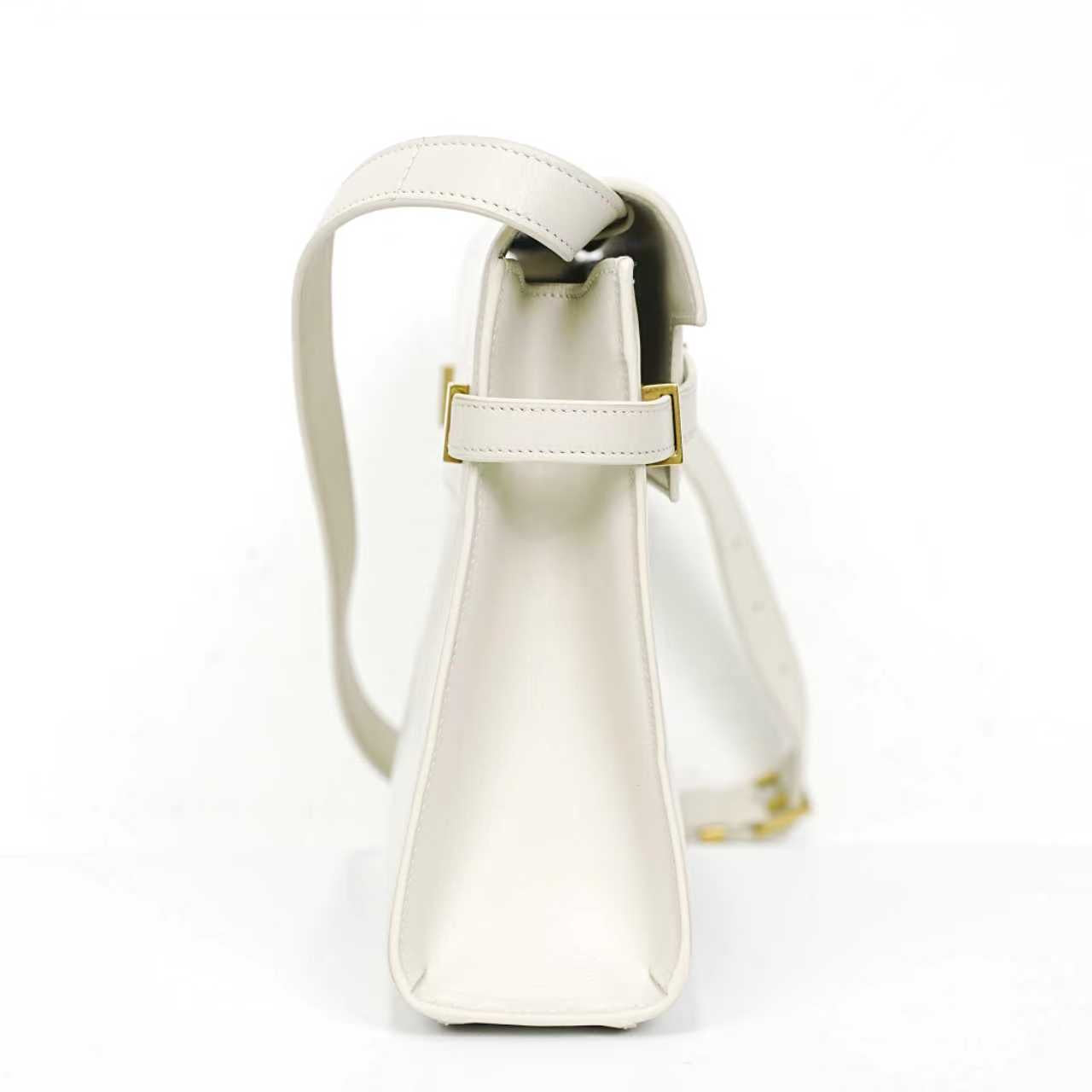 Saint Laurent - Manhattan - Leather - White - (medium)
