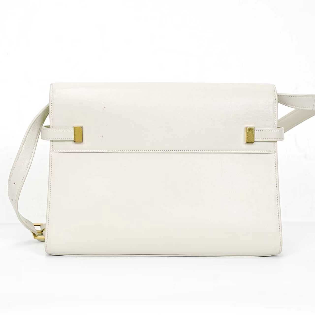 Saint Laurent - Manhattan - Leather - White - (medium)