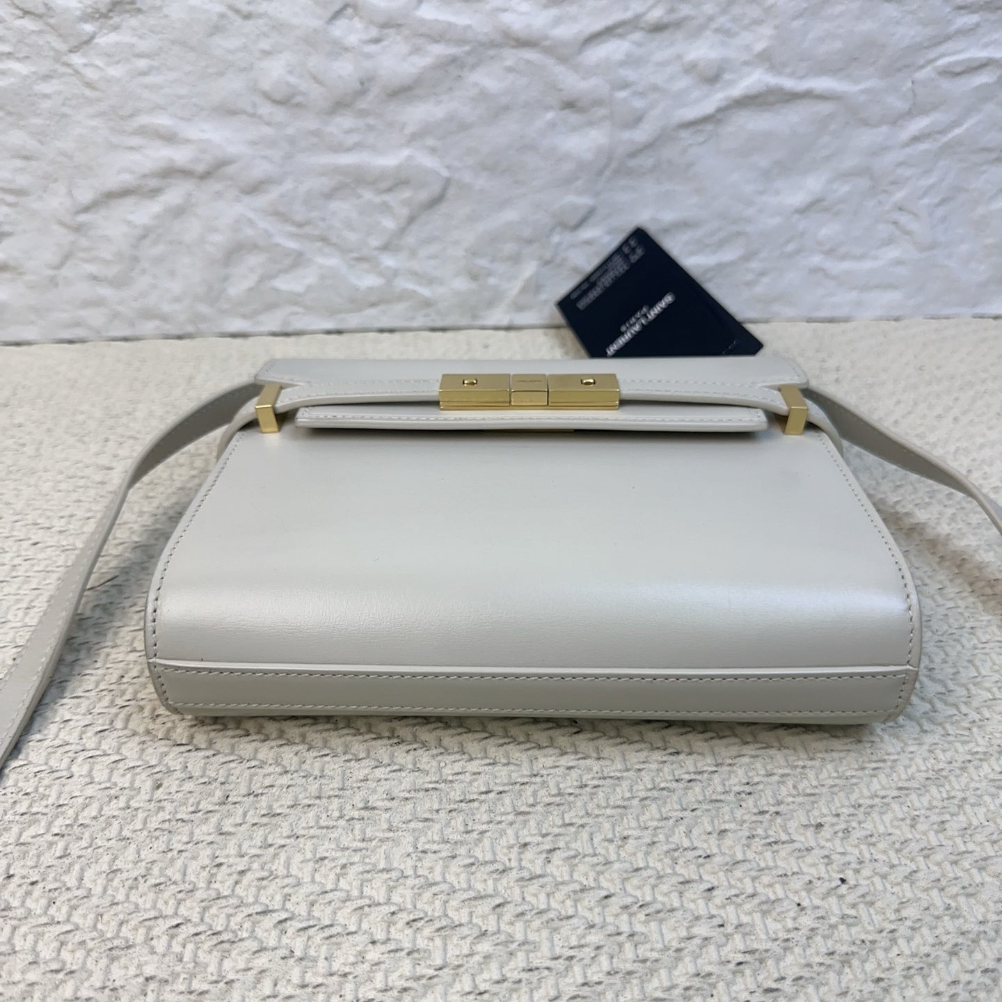 Saint Laurent - Manhattan - Leather - White - (mini)