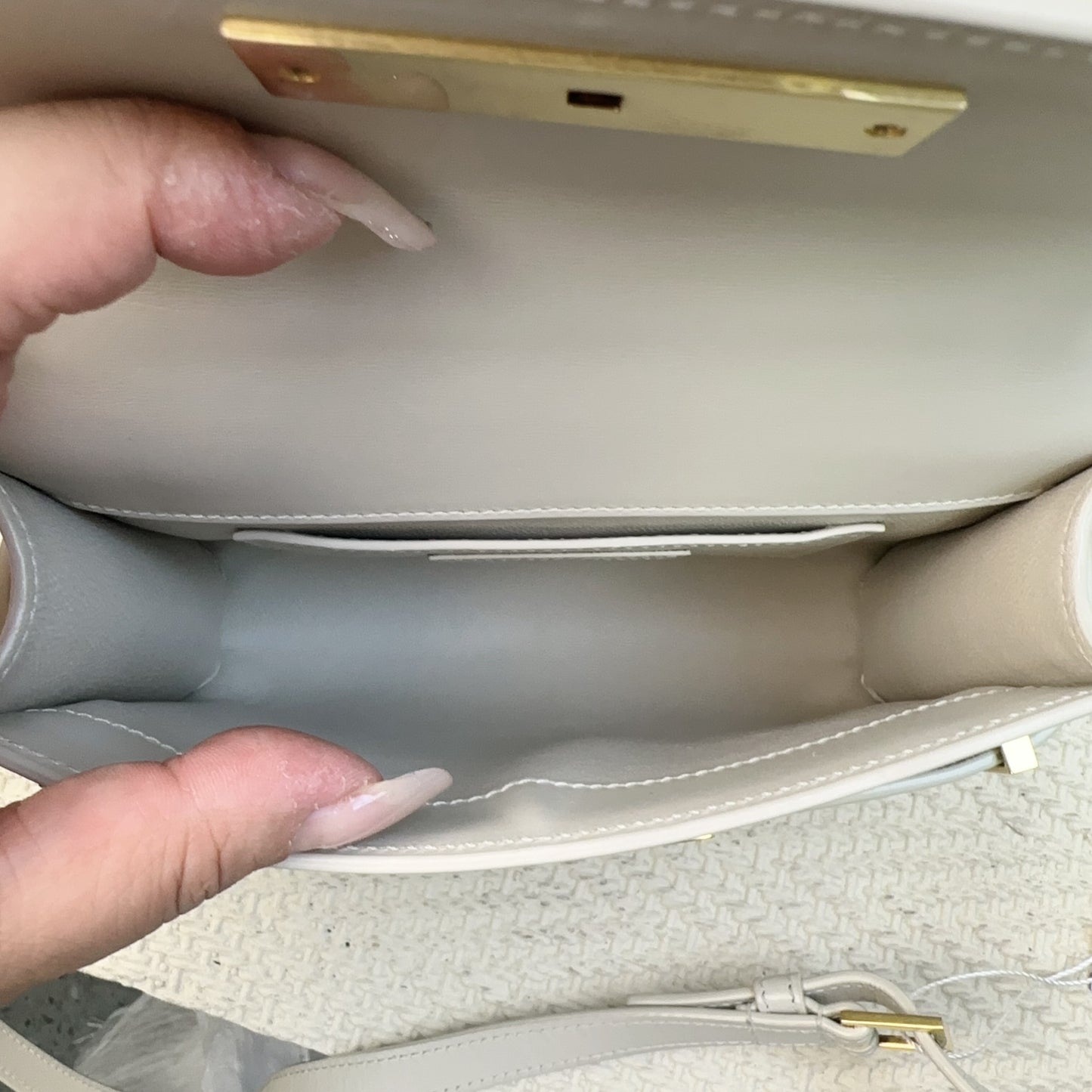 Saint Laurent - Manhattan - Leather - White - (mini)