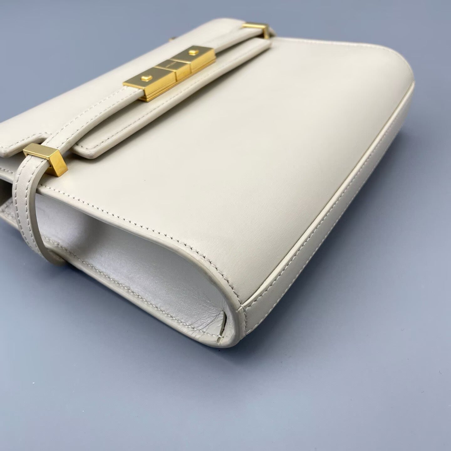 Saint Laurent - Manhattan Mini - Leather - White - (mini)