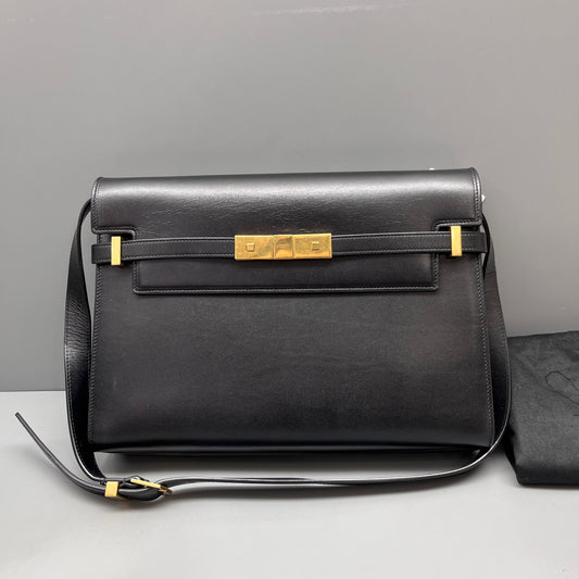 Saint Laurent - Manhattan - Smooth leather - Black - (medium)