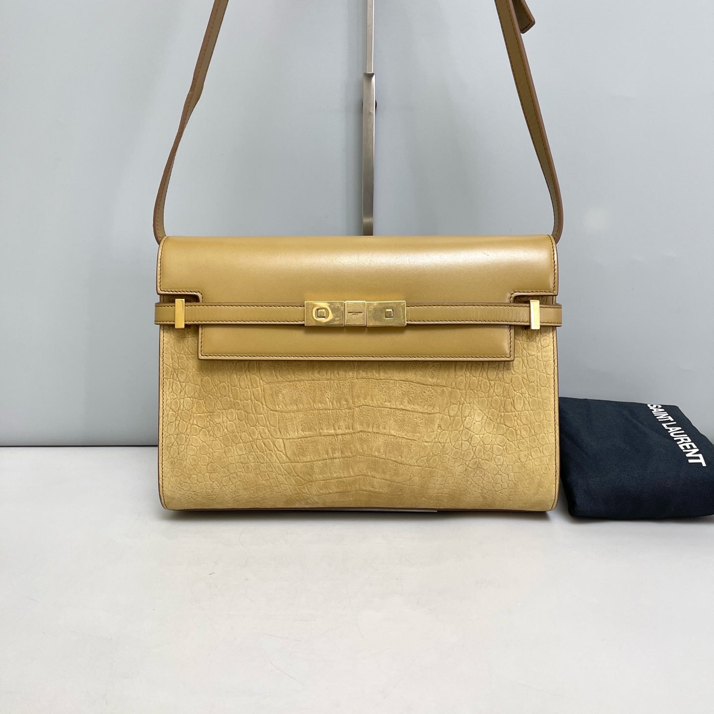 Saint Laurent - Manhattan - Suede - Yellow - (medium)