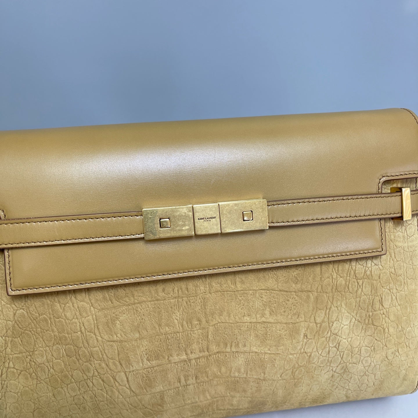 Saint Laurent - Manhattan - Suede - Yellow - (medium)