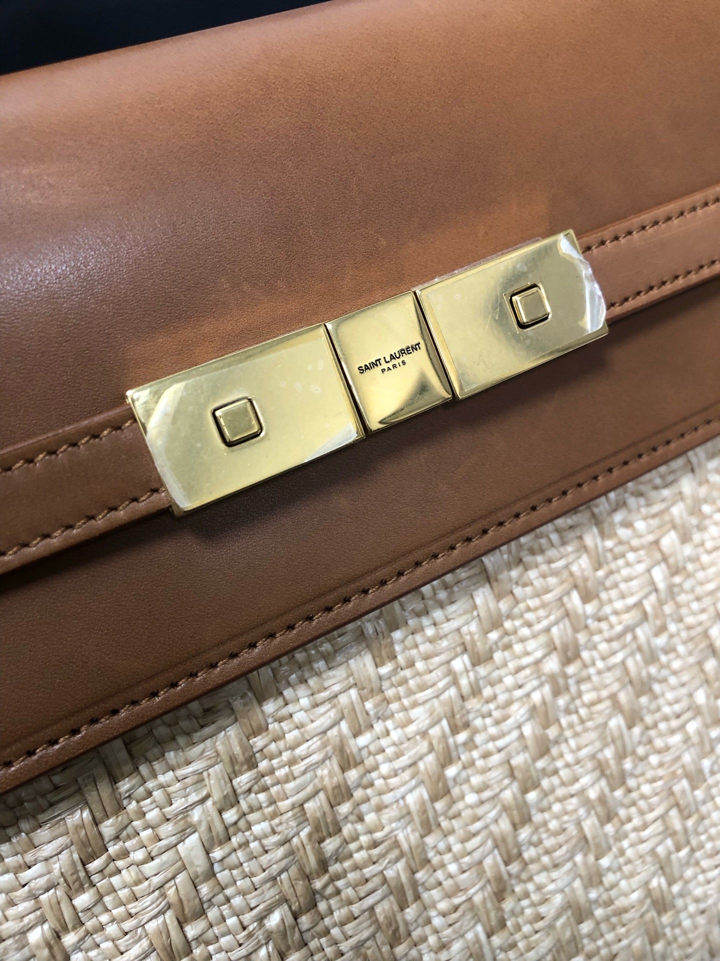 Saint Laurent - Manhattan - Wicker - Brown - (medium)