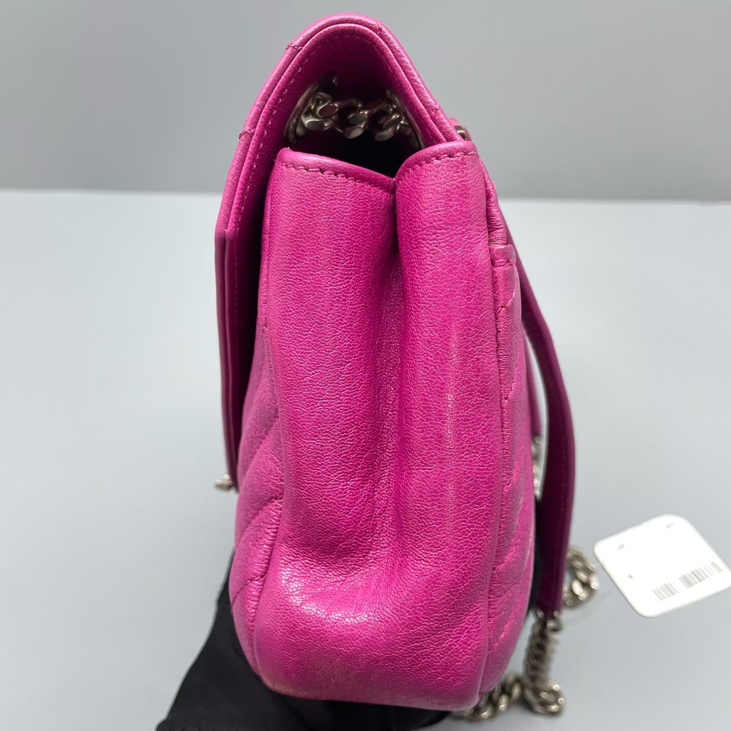Saint Laurent - Monogram Envelope Bag - Calfskin leather - Fuchsia - (Medium)