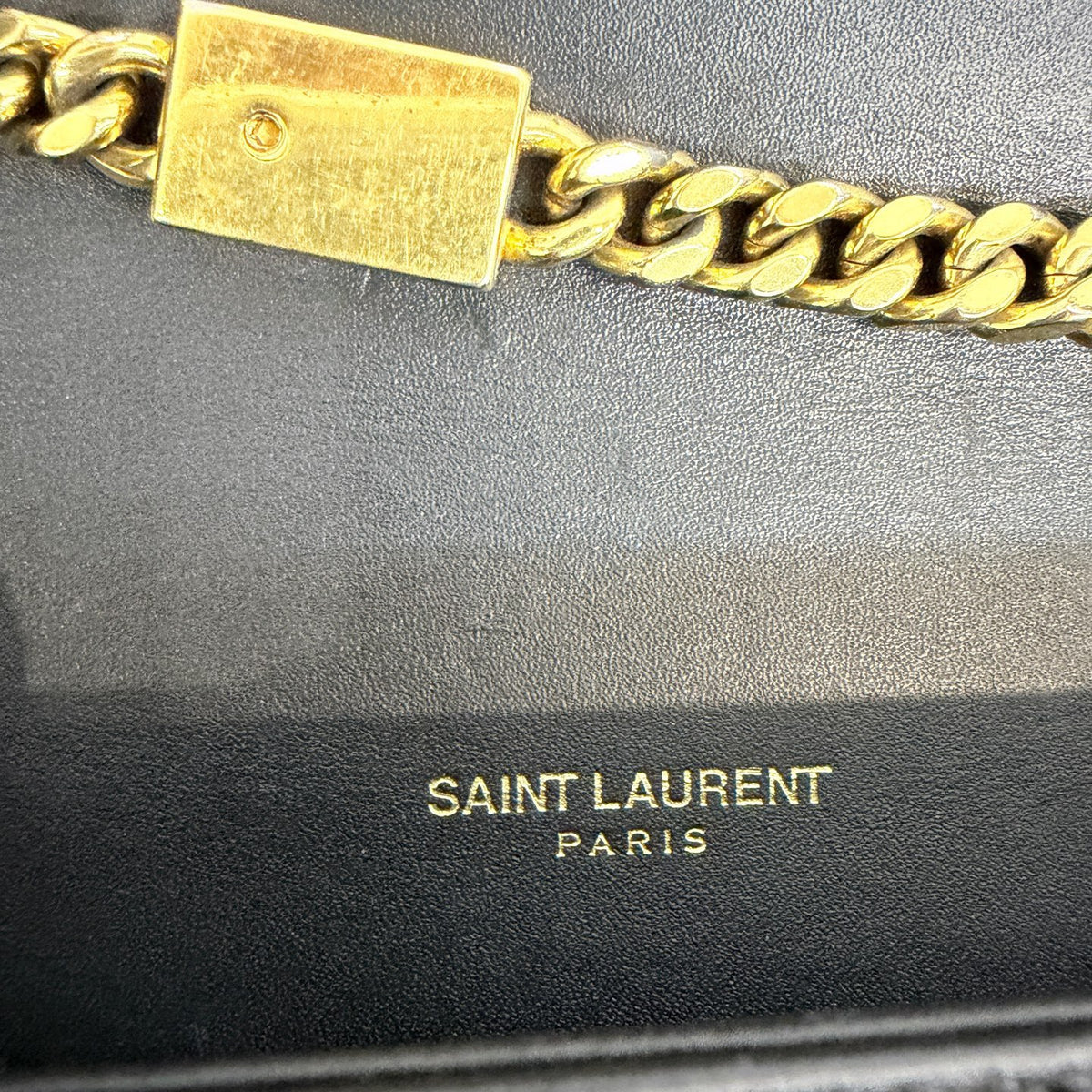 Saint Laurent - Monogram Kate Bag - Leather - Black - (mini)