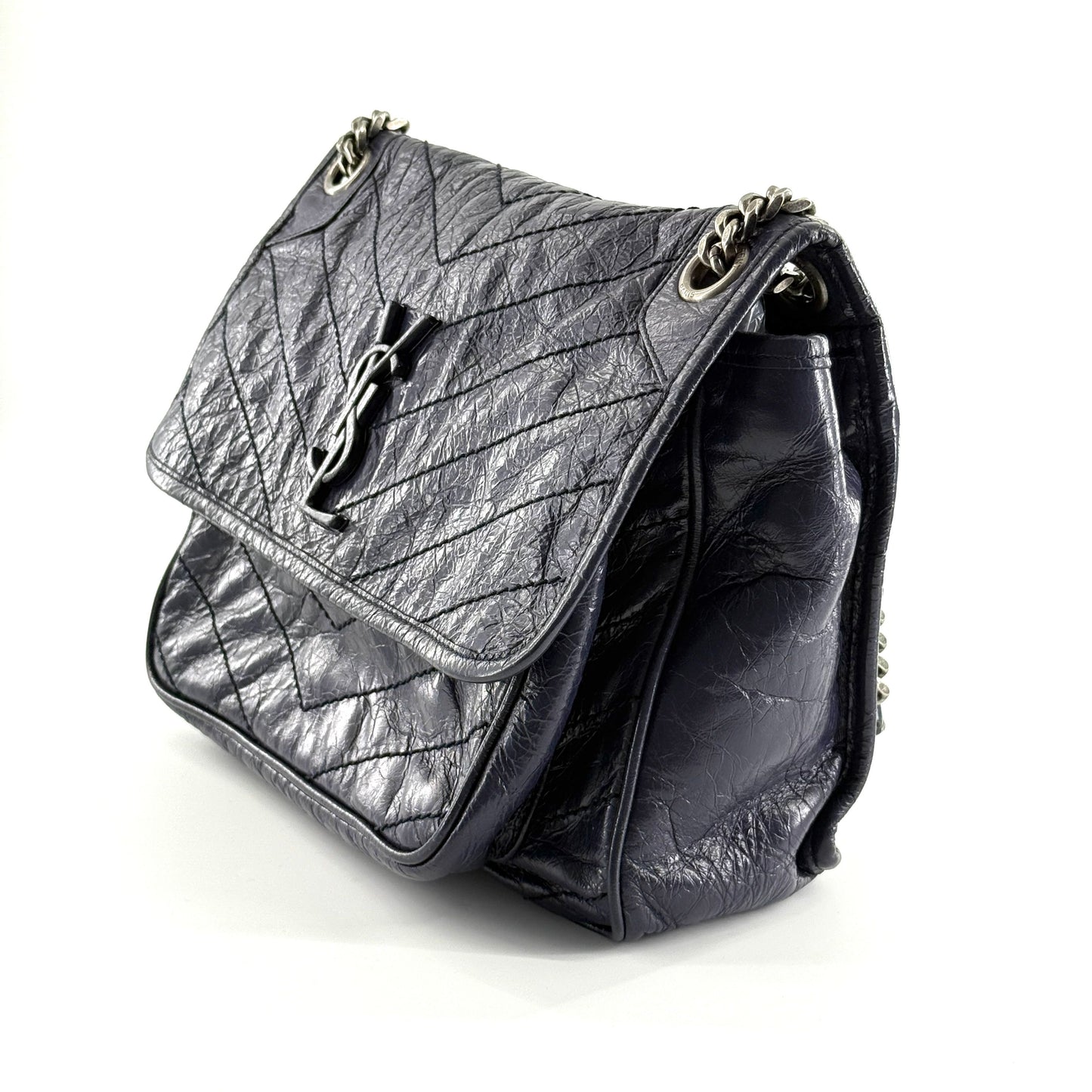 Saint Laurent - Niki - Leather - Blue