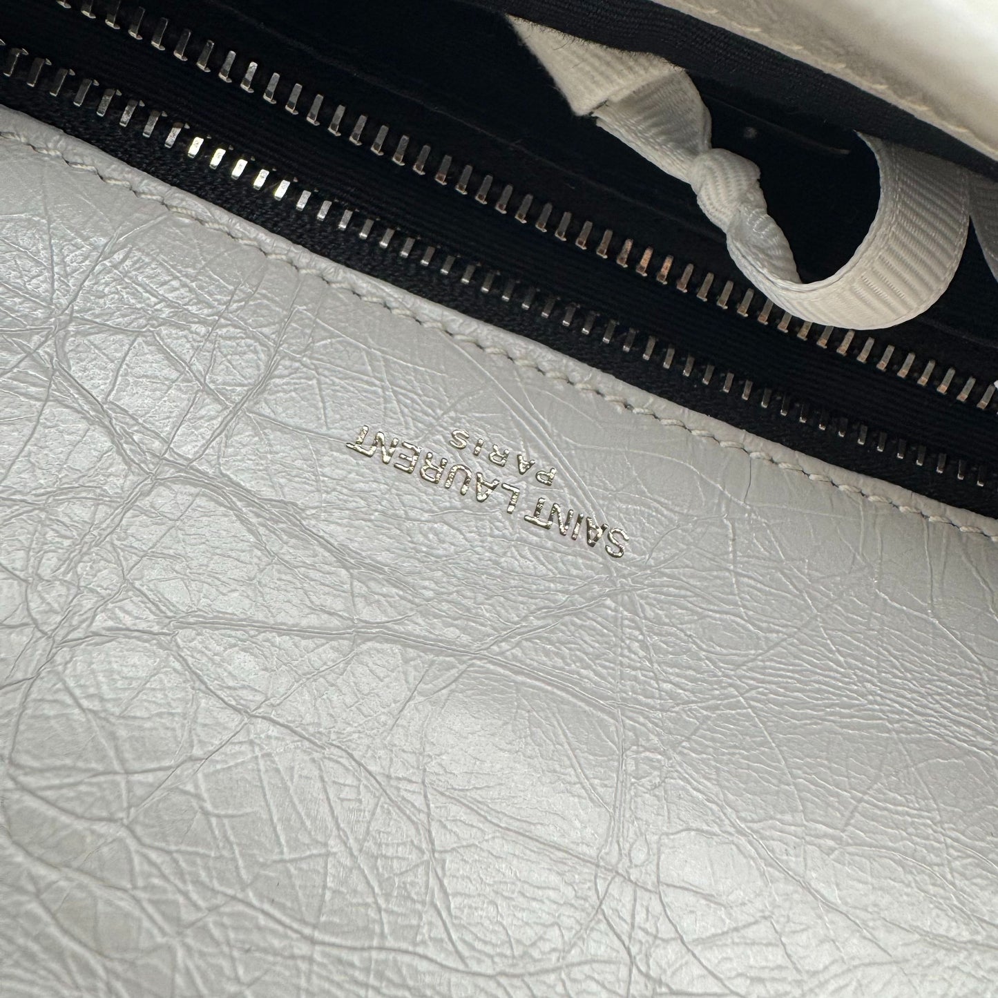 Saint Laurent niki Leather Grey - view 10