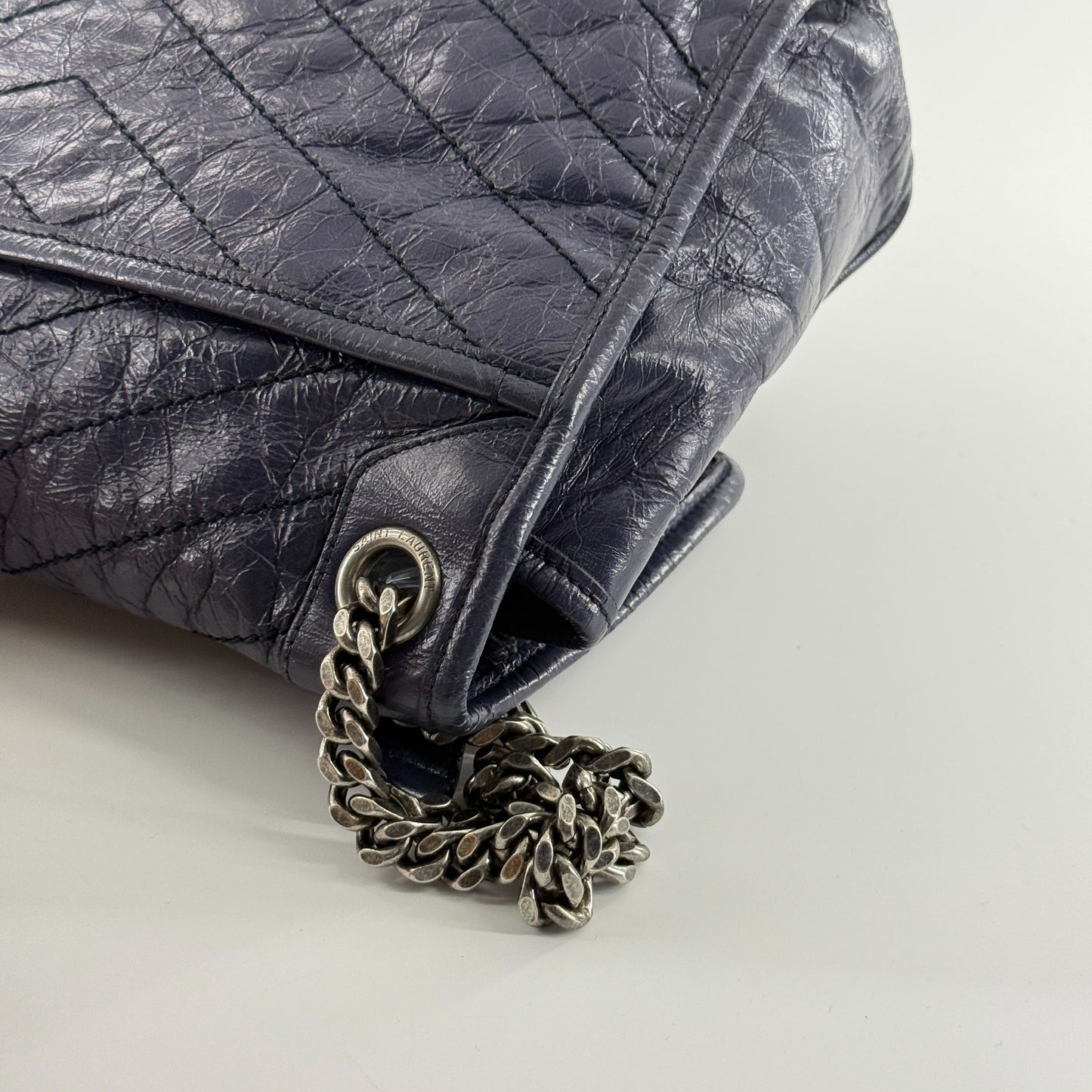 Saint Laurent - Niki - Leather - Blue