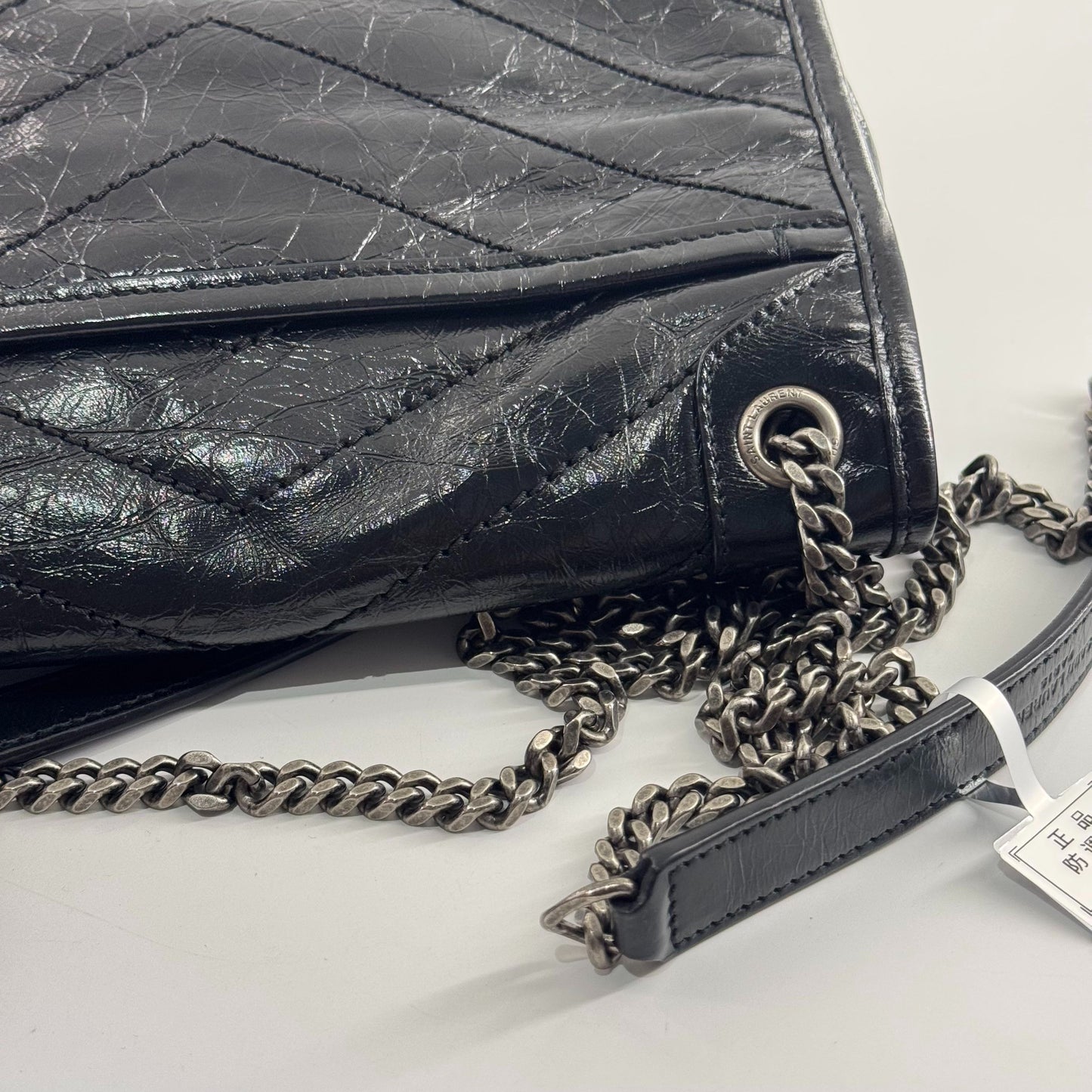 Saint Laurent - Niki - Leather - Black