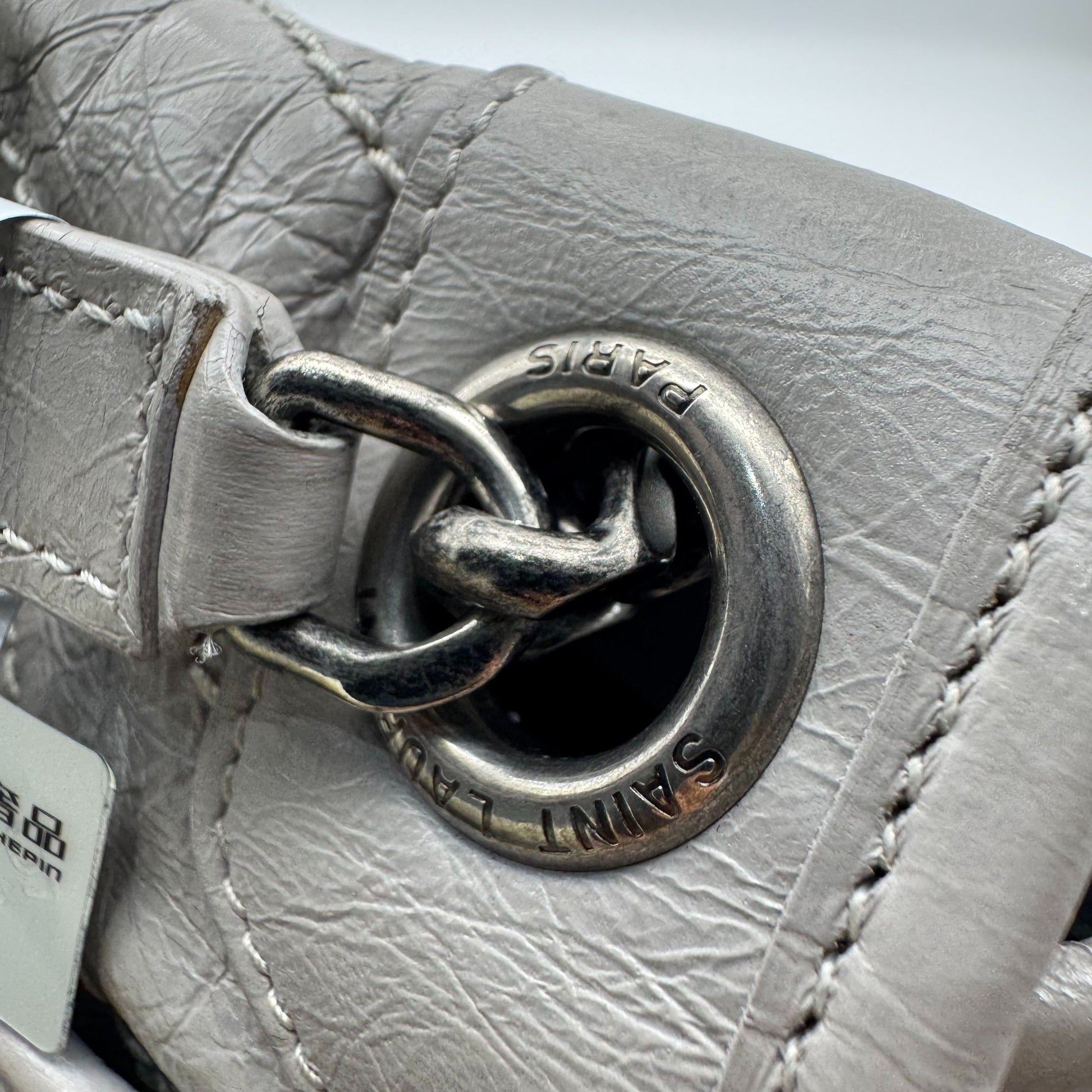 Saint Laurent niki Leather Grey - view 13