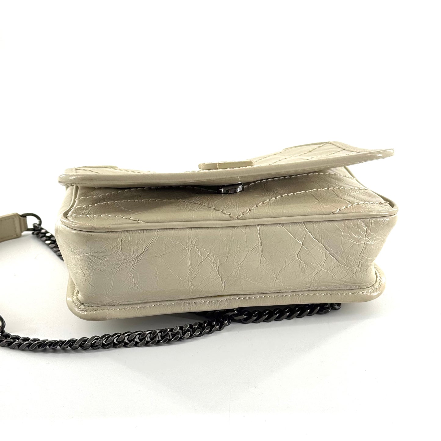Saint Laurent Niki Leather Beige - view 14