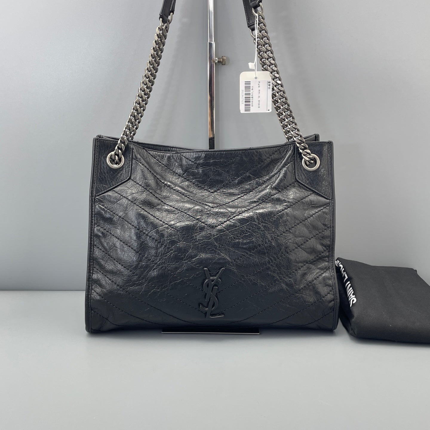 Saint Laurent - Niki - Leather - Black
