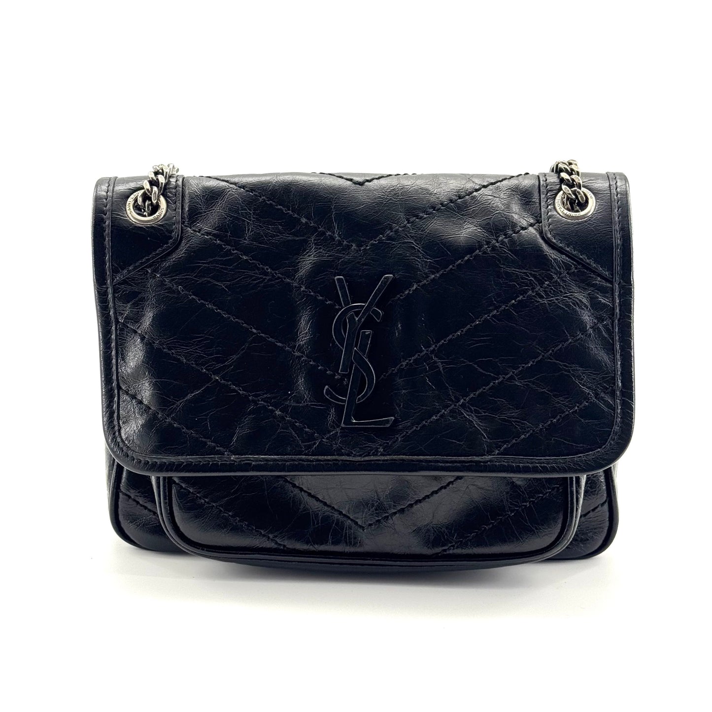 Saint Laurent Niki Leather Black - view 1