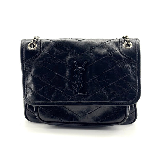 Saint Laurent Niki Leather Black - view 1