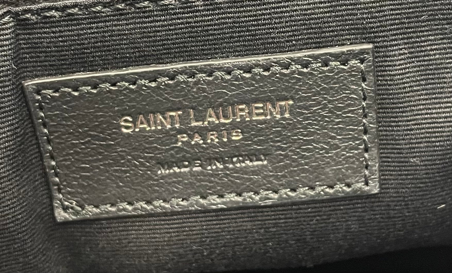 Saint Laurent - Niki - Leather - Black