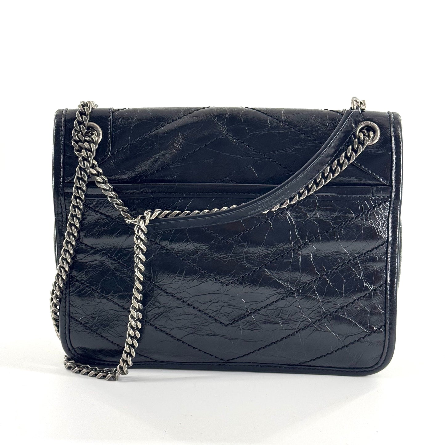 Saint Laurent - Niki - Leather - Black