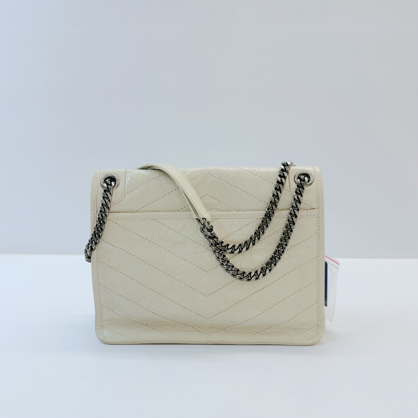 Saint Laurent - Niki - Leather - White