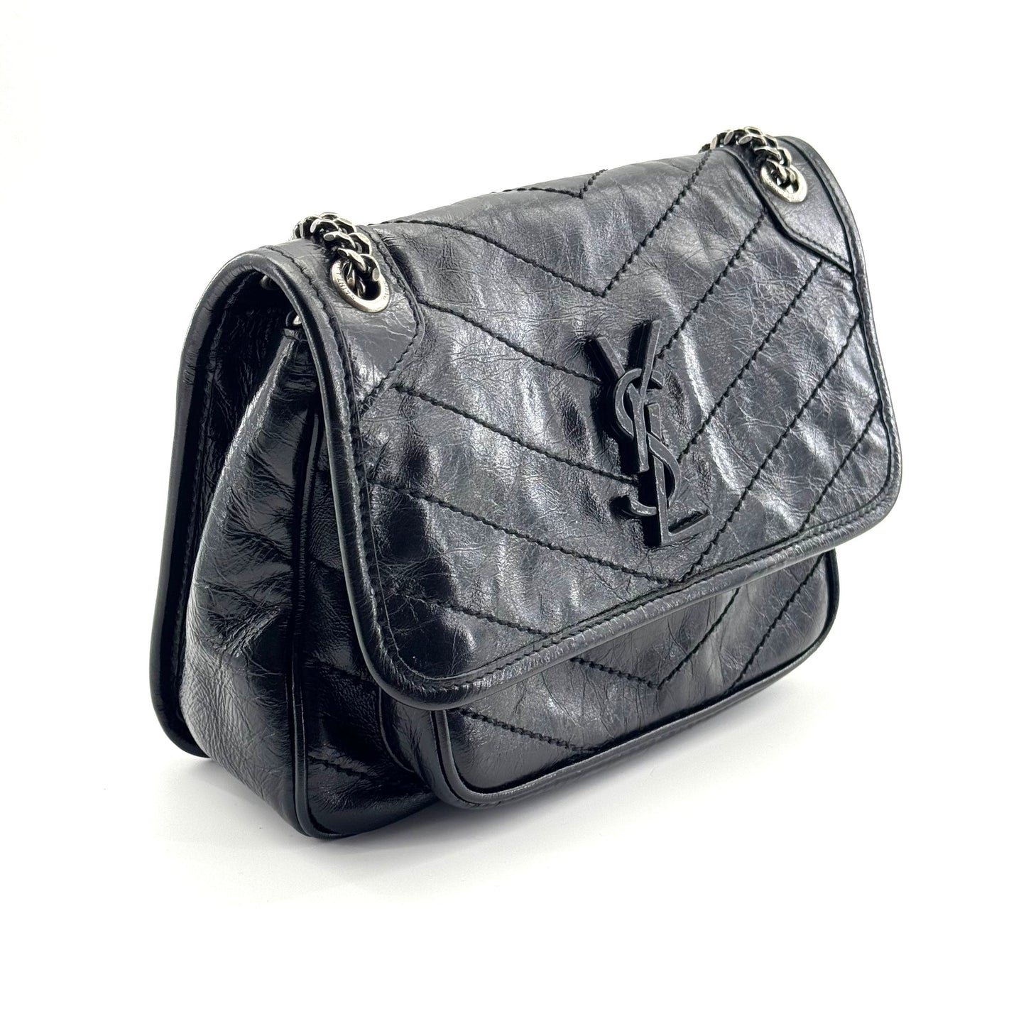 Saint Laurent Niki Leather Black - view 3