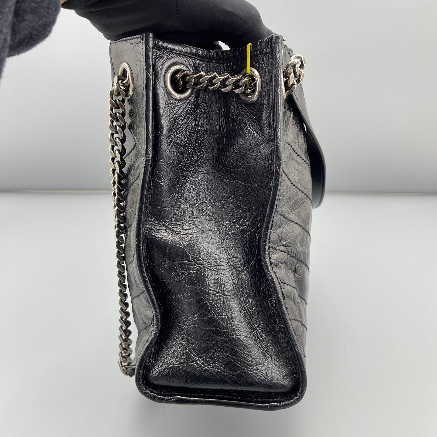 Saint Laurent - Niki - Leather - Black