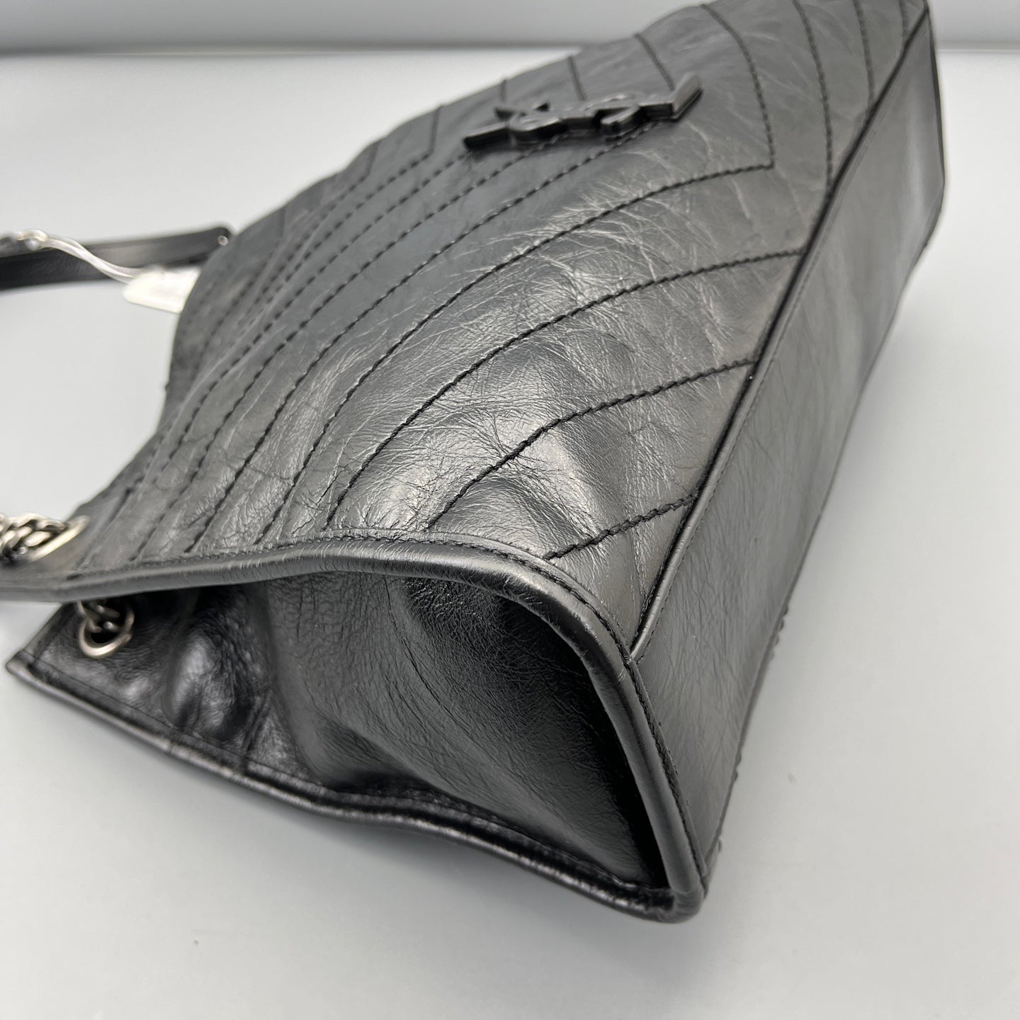 Saint Laurent - Niki - Leather - Black