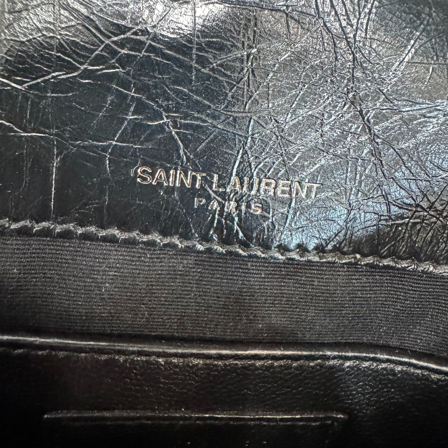 Saint Laurent - Niki - Leather - Black