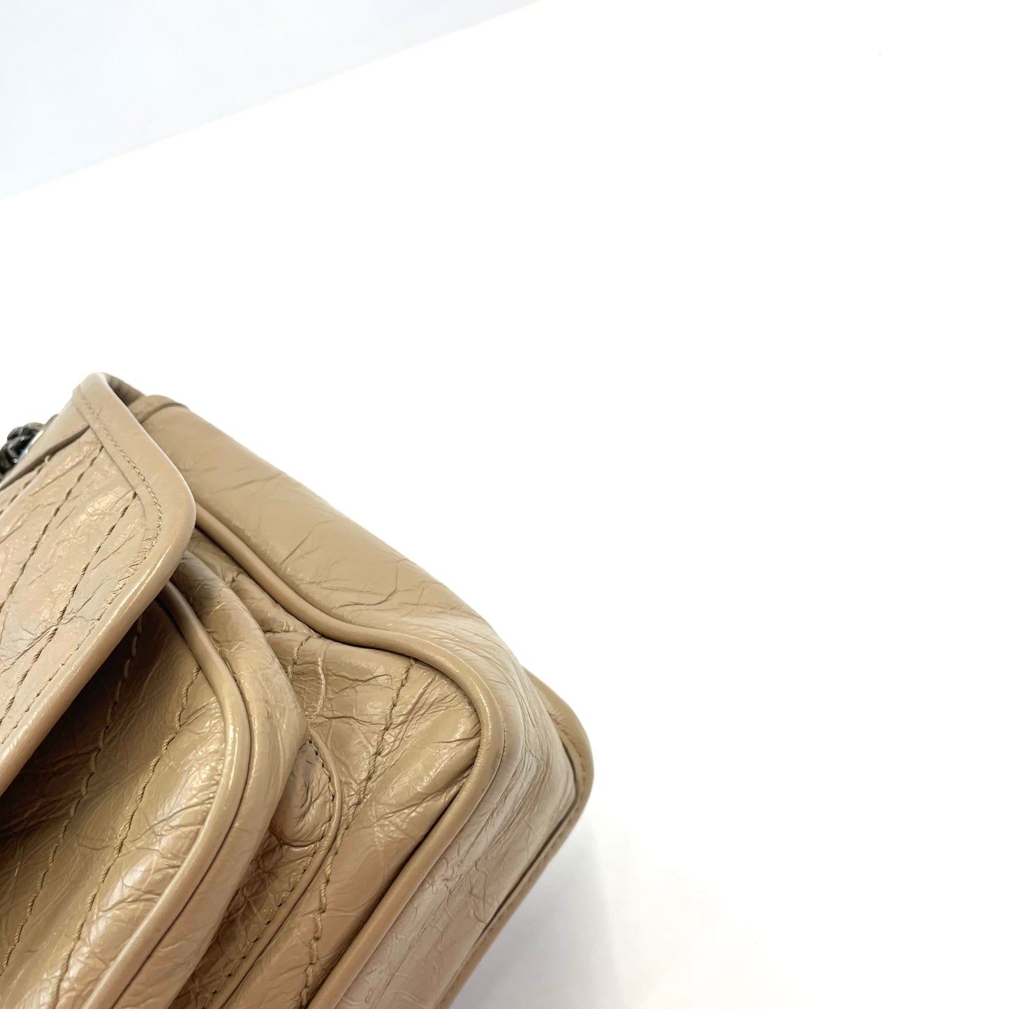 Saint Laurent - Niki - Leather - Beige