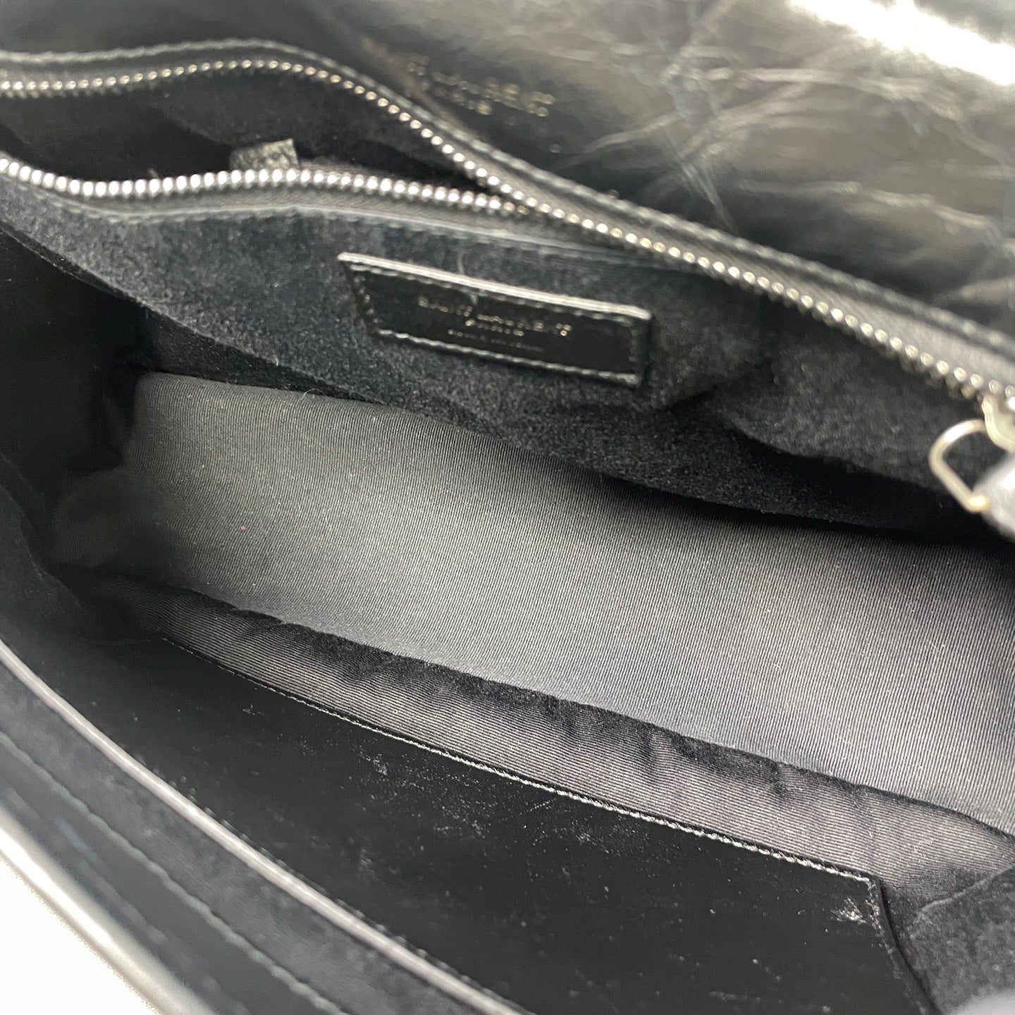 Saint Laurent Niki Calfskin leather Black - view 6