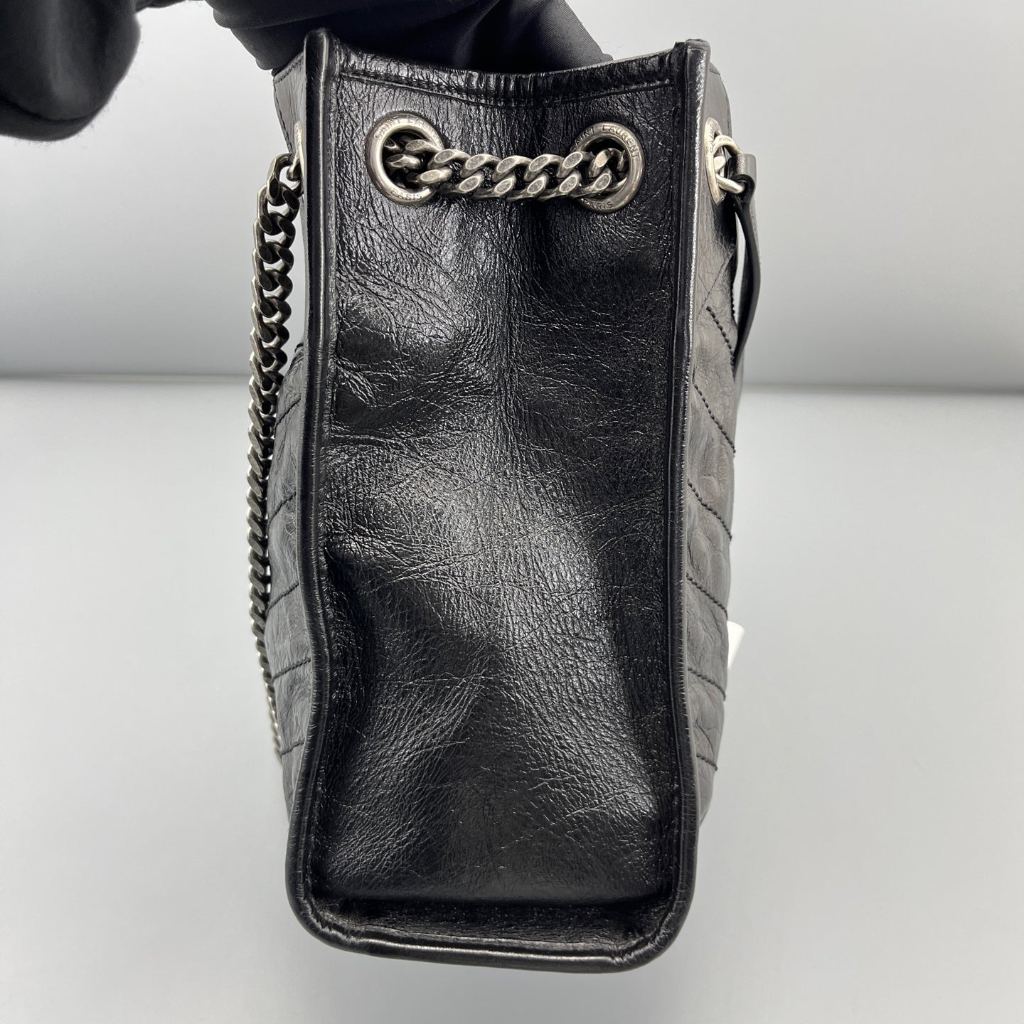 Saint Laurent - Niki - Leather - Black