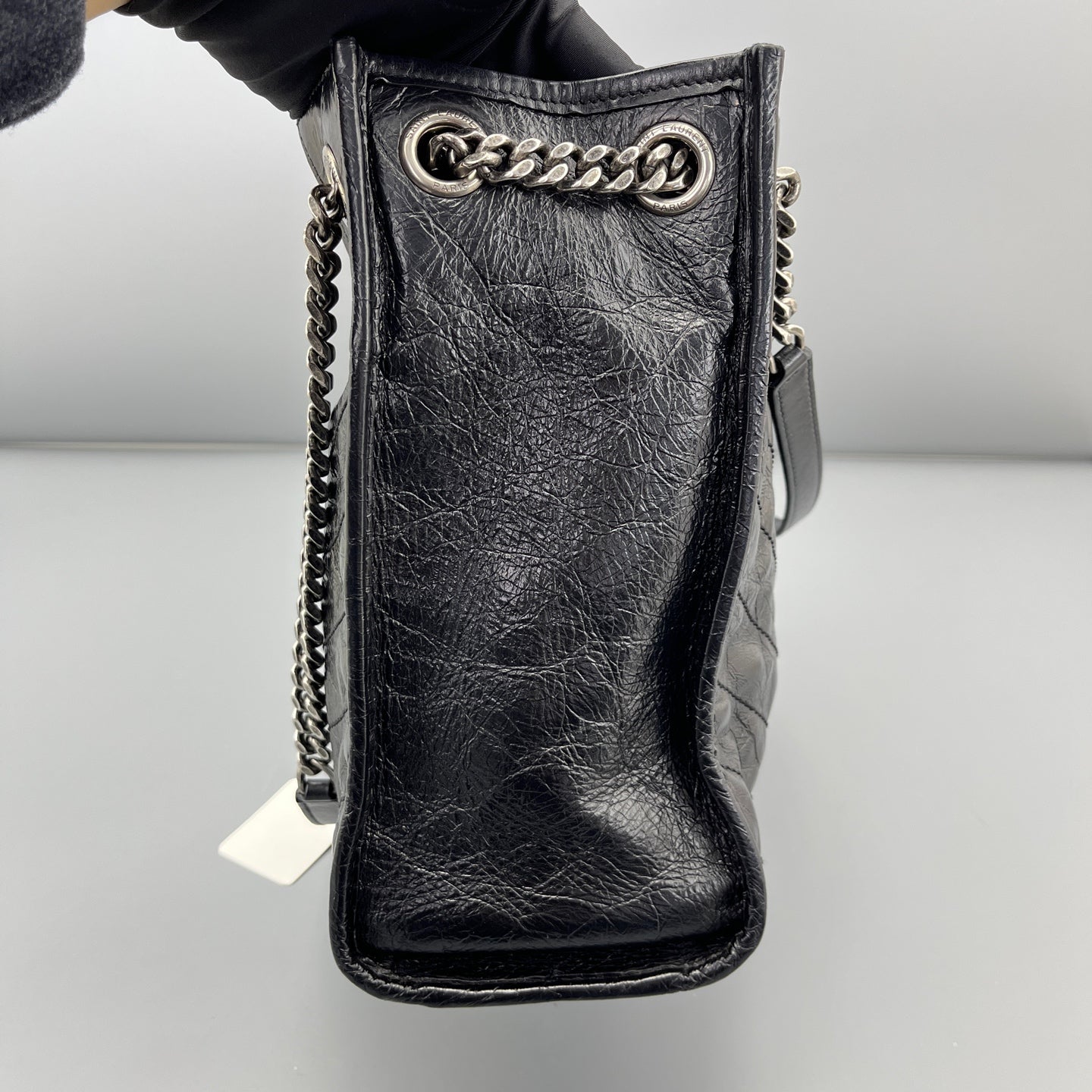 Saint Laurent - Niki - Leather - Black