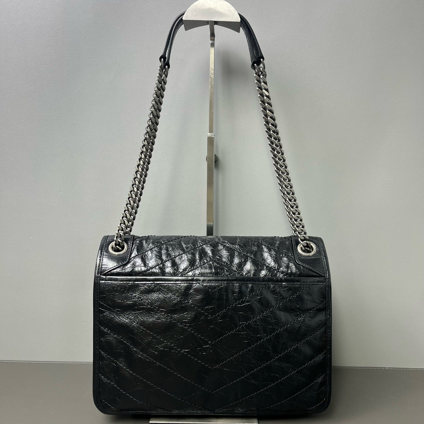 Saint Laurent - Niki - Leather - Black