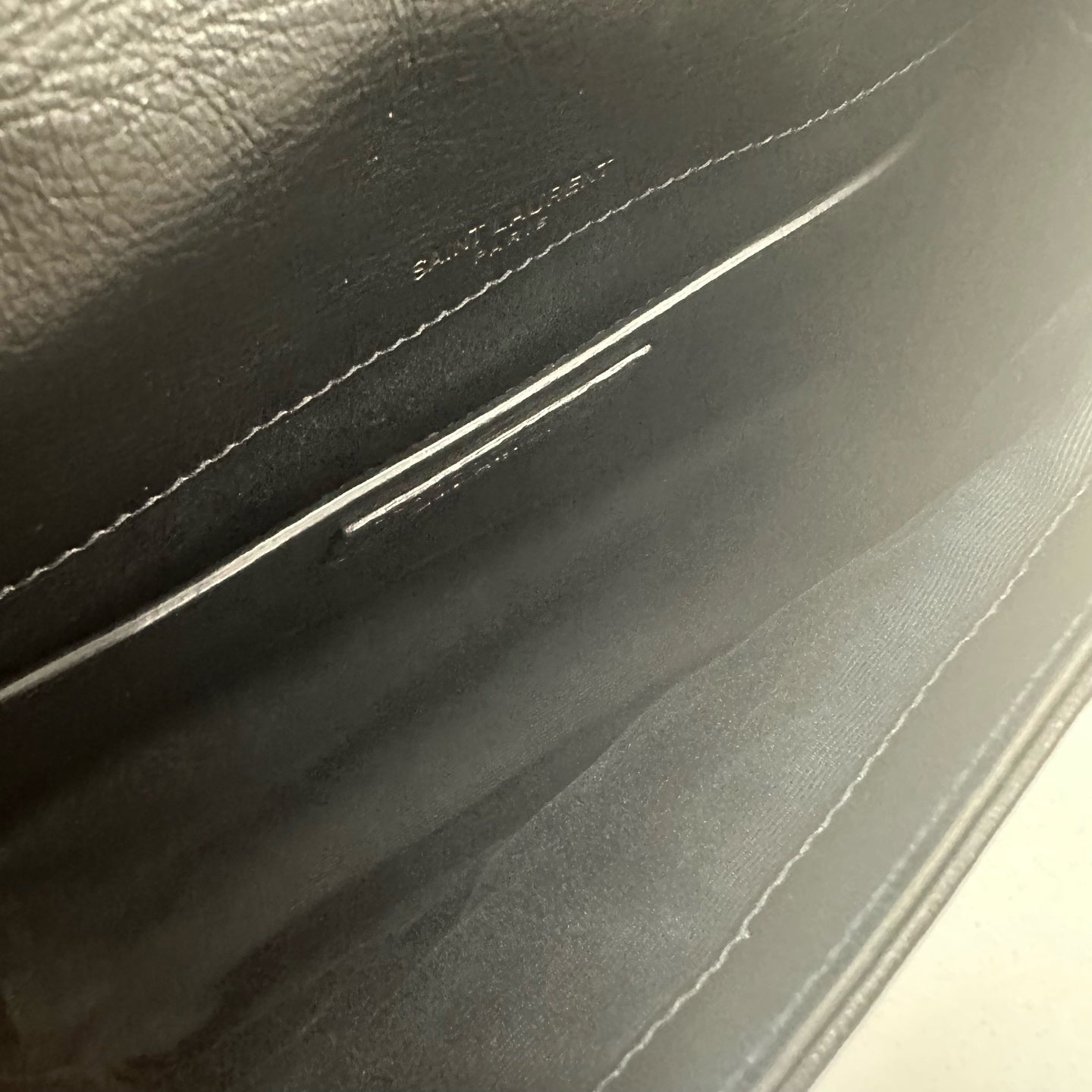 Saint Laurent - Niki Baby - Leather - Black