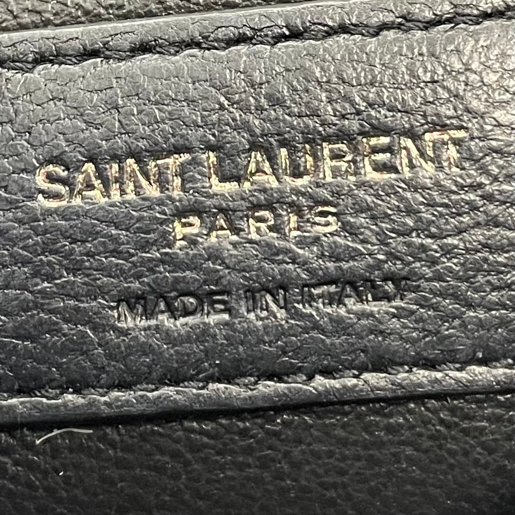Saint Laurent - Niki Baby - Leather - Black