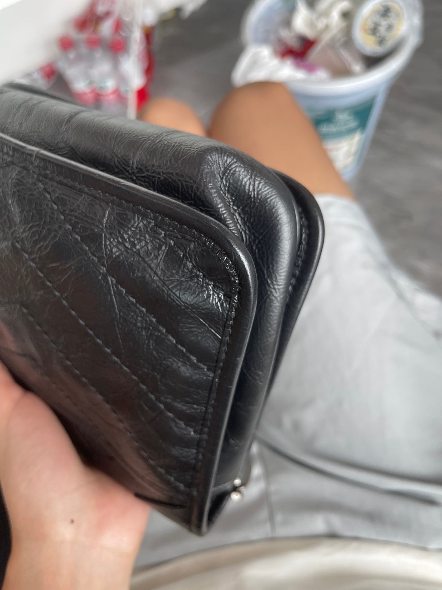 Saint Laurent - Niki Baby - Leather - Black - (mini)