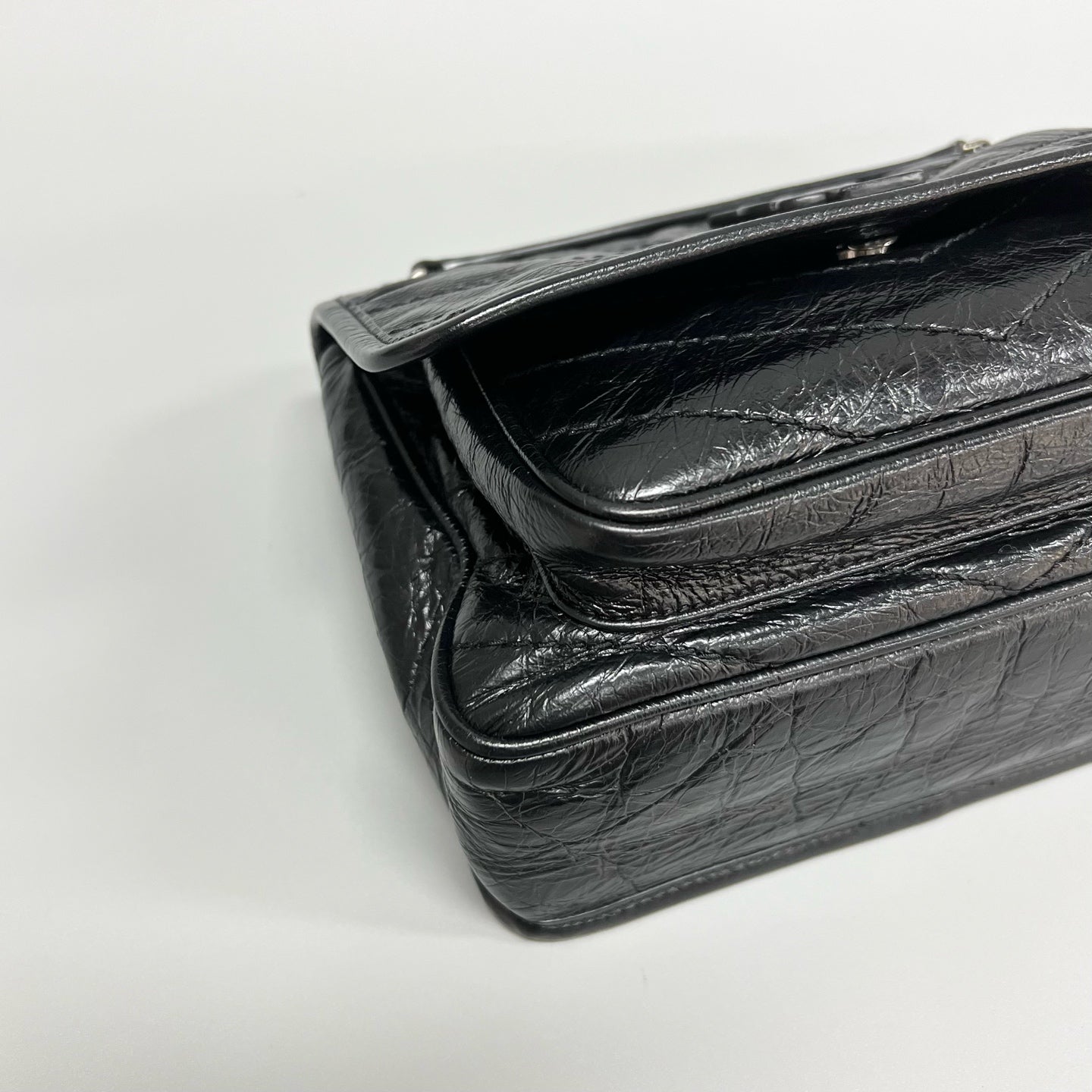 Saint Laurent - Niki Baby - Patent leather - Black - (Small)